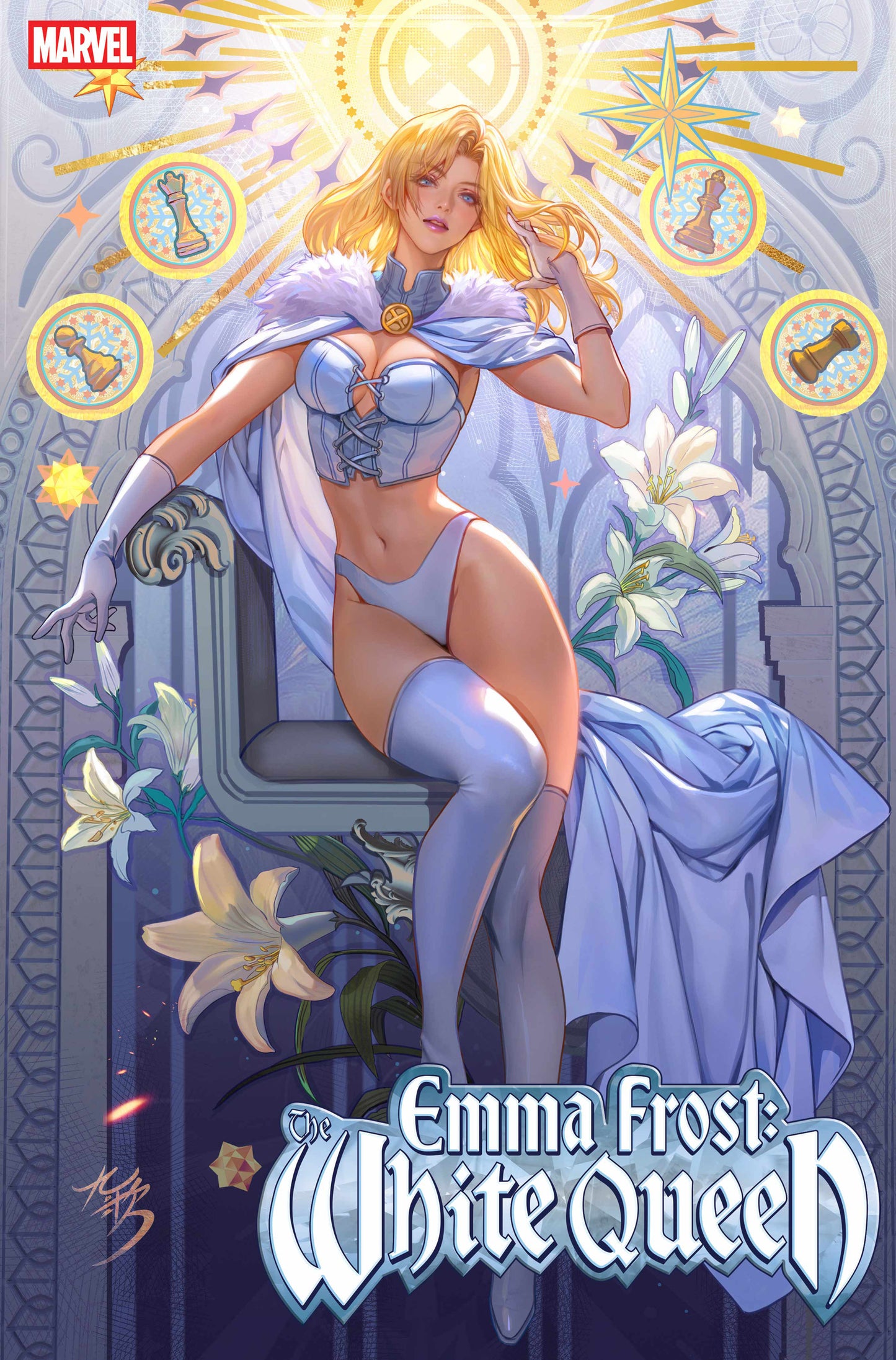 EMMA FROST: THE WHITE QUEEN #3 FANYANG EMMA FROST VARIANT - ISBN: 75960621292700321 - Release Date: 8/27/25