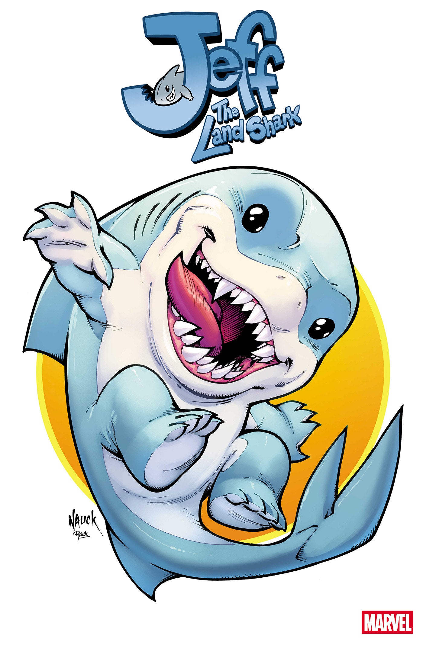 JEFF THE LAND SHARK #1 TODD NAUCK ICONIC VARIANT - Release Date: 6/18/25