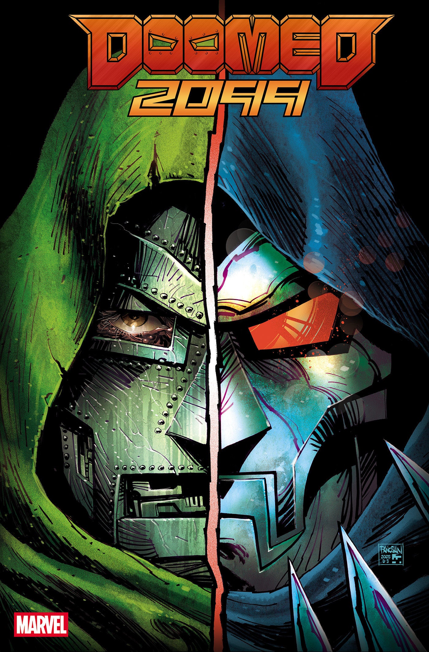 DOOMED 2099 #1 DAN PANOSIAN 2ND PRINTING VARIANT ISBN: 75960621329000112 - Release Date: 10/15/25