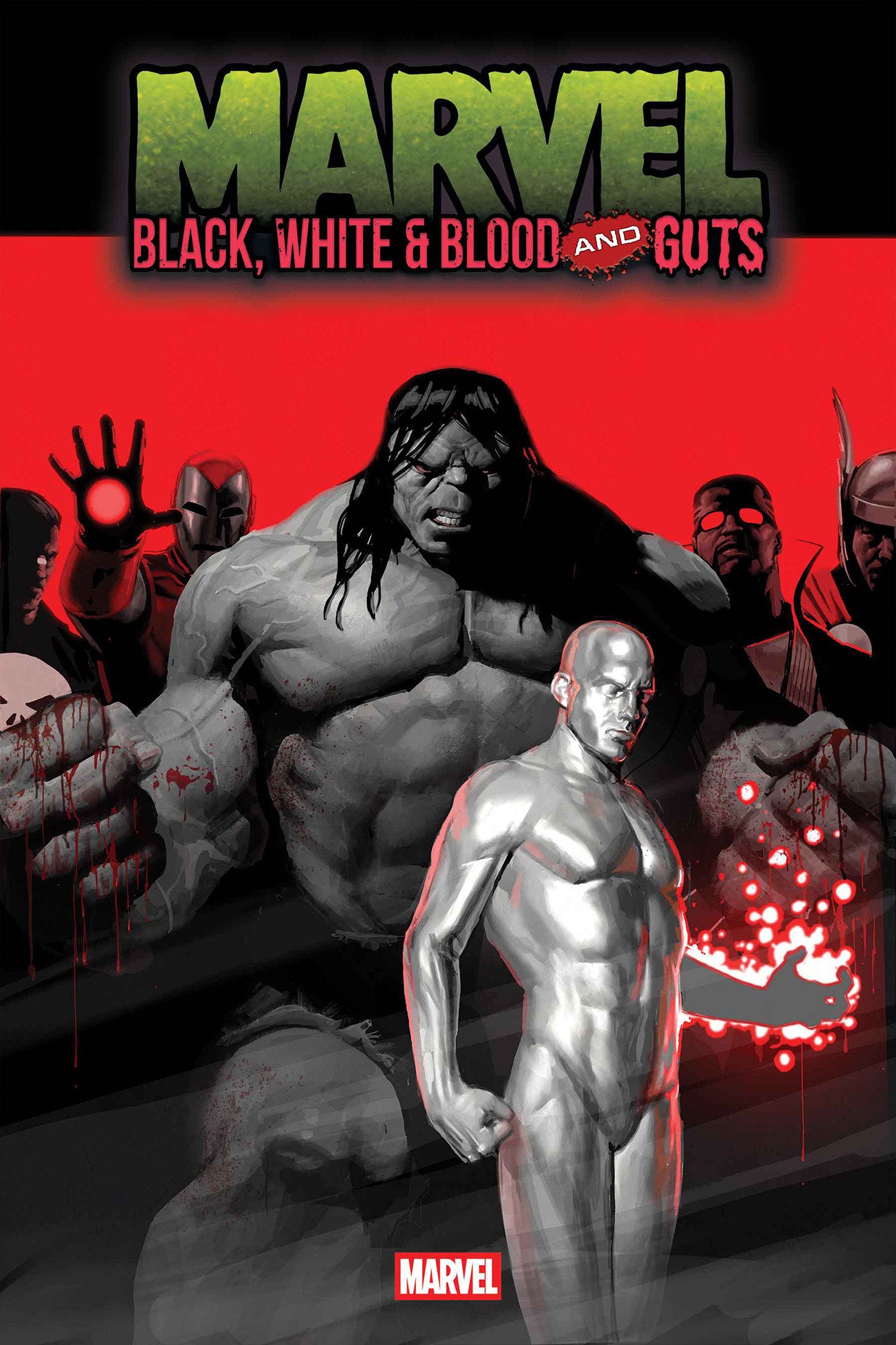 MARVEL: BLACK, WHITE & BLOOD AND GUTS #1 ISBN: 75960621332000111 - Release Date: 10/8/25