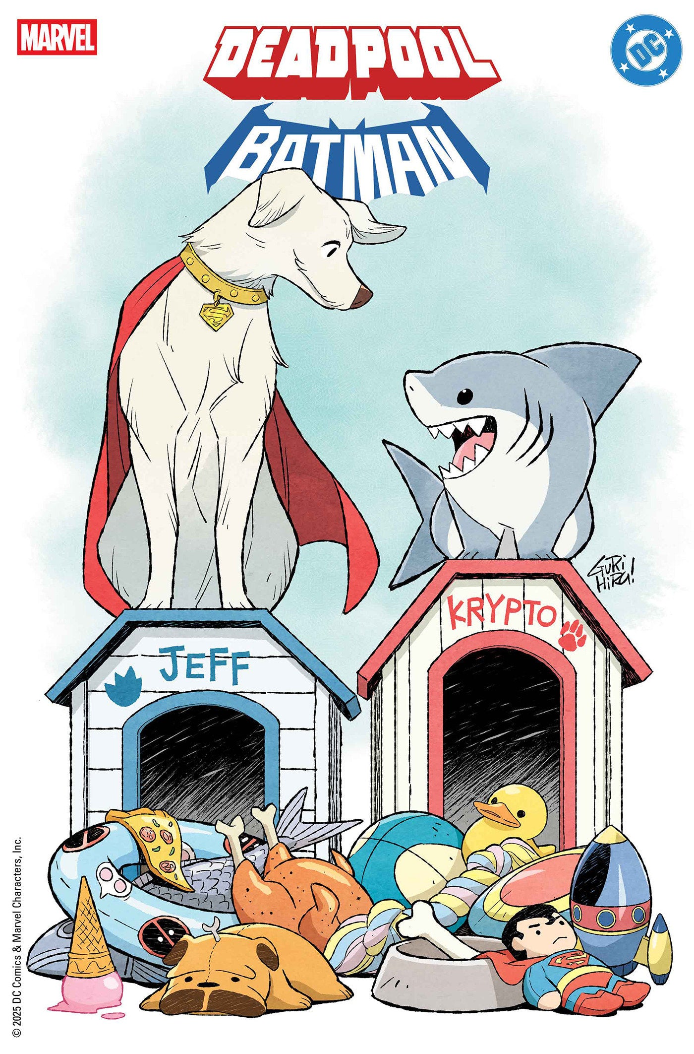 MARVEL/DC: DEADPOOL/BATMAN #1 GURIHIRU VARIANT - 9/17/25 - Release Date: 9/17/25