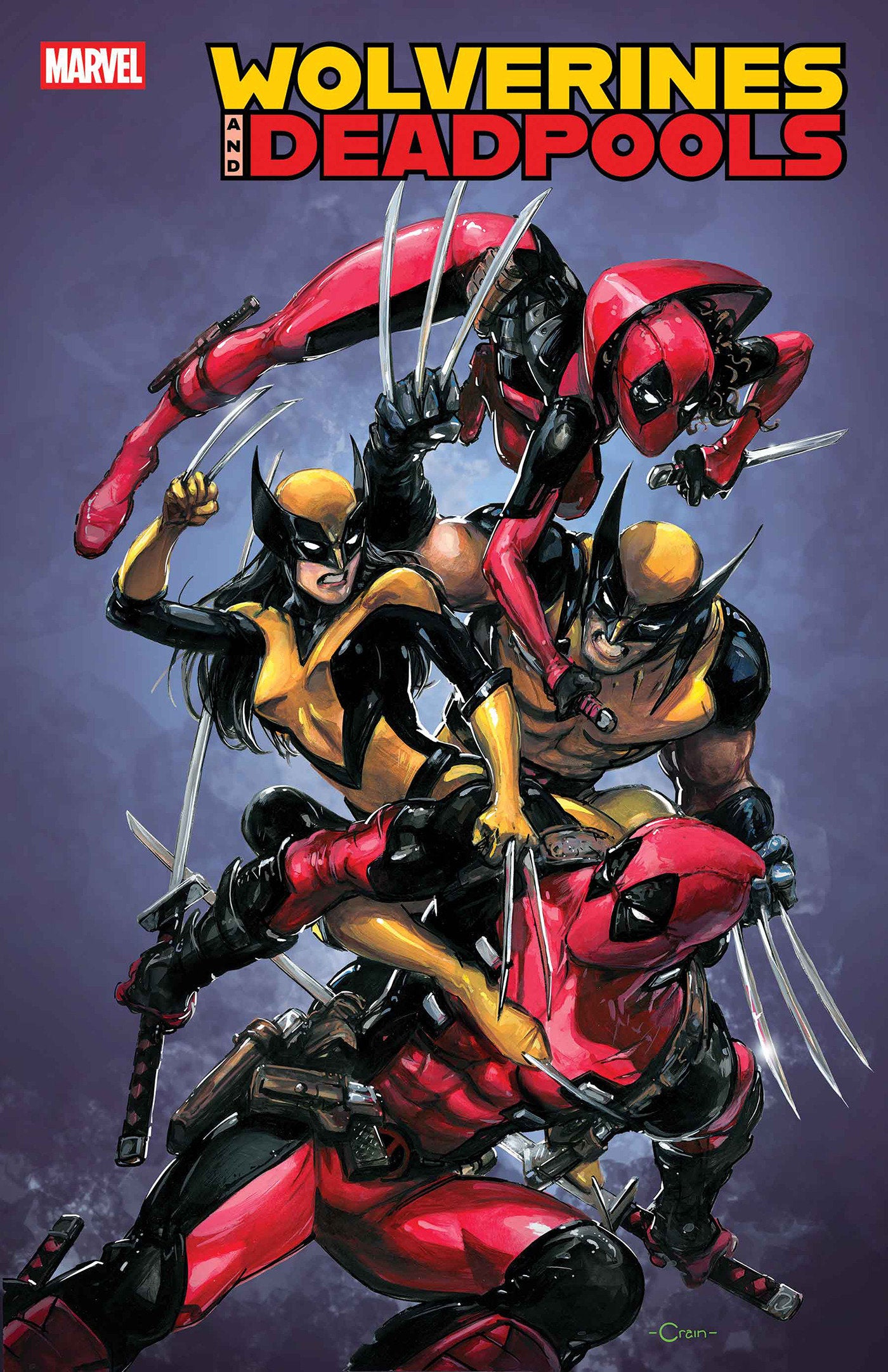 WOLVERINES & DEADPOOLS #3 CLAYTON CRAIN VARIANT - 9/10/25 - Release Date: 9/10/25