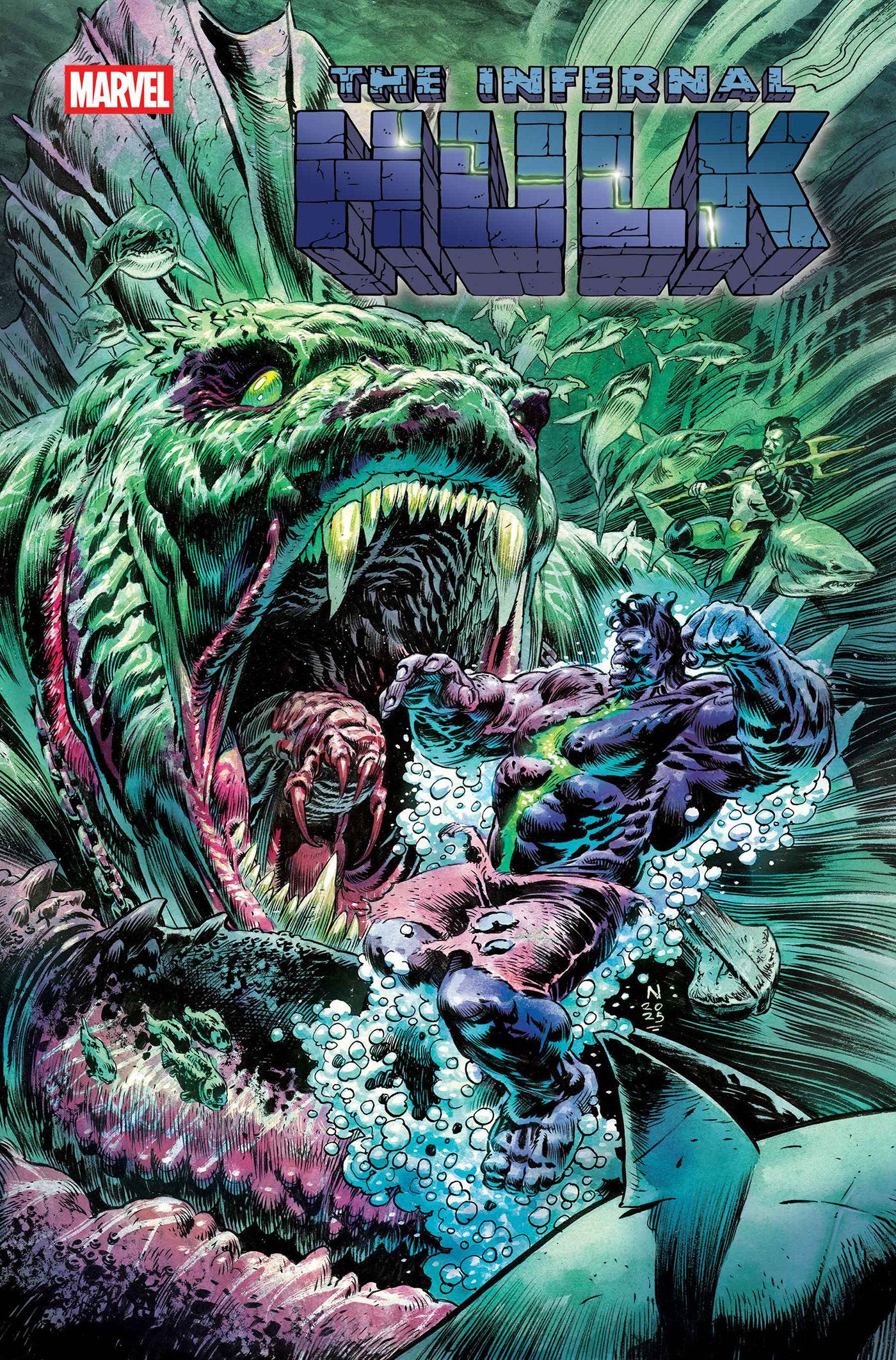 INFERNAL HULK #2 ISBN: 75960621361000211 - Release Date: 12/10/25