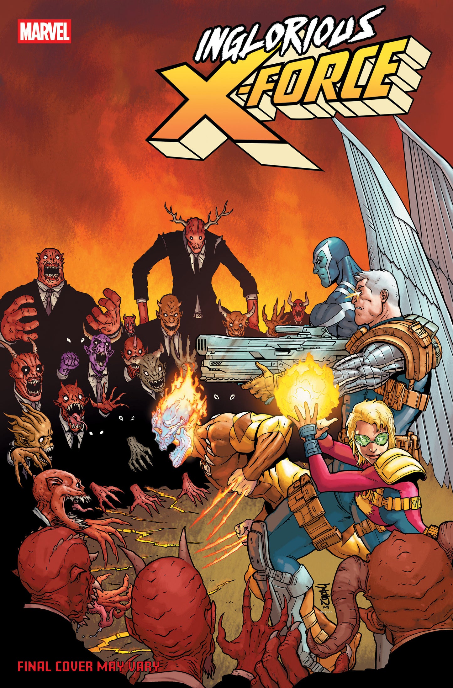 INGLORIOUS X-FORCE #2 JACEN BURROWS VARIANT ISBN: 75960621362700241 - Release Date: 2/25/26