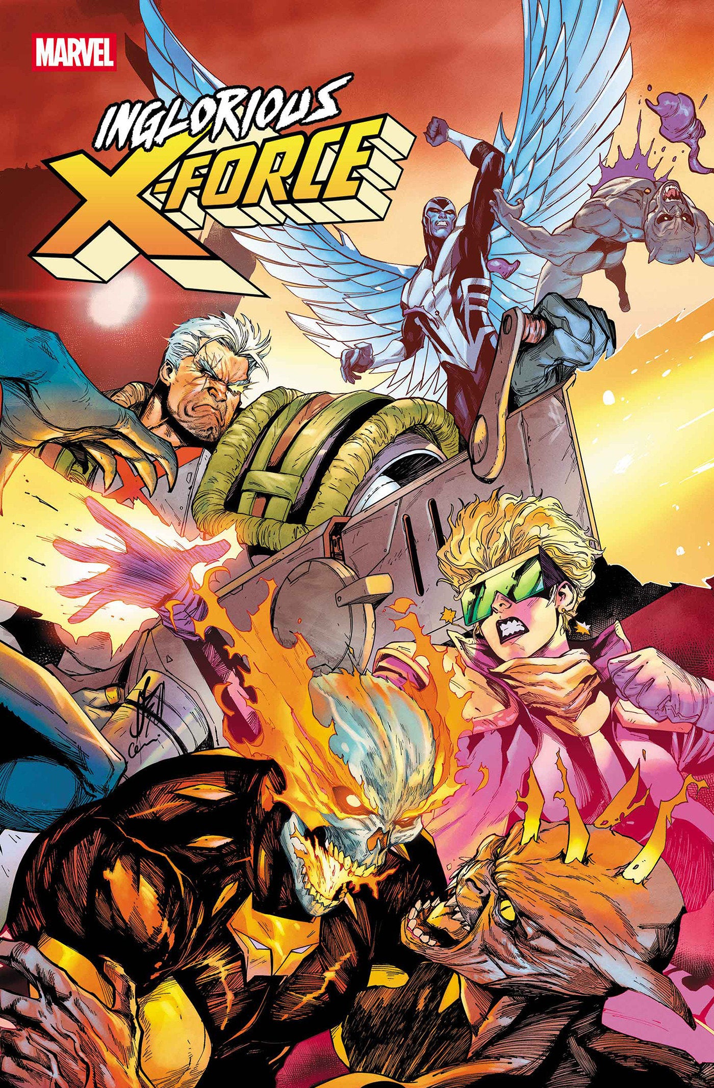 INGLORIOUS X-FORCE #2 STEFANO CASELLI VARIANT ISBN: 75960621362700251 - Release Date: 2/25/26
