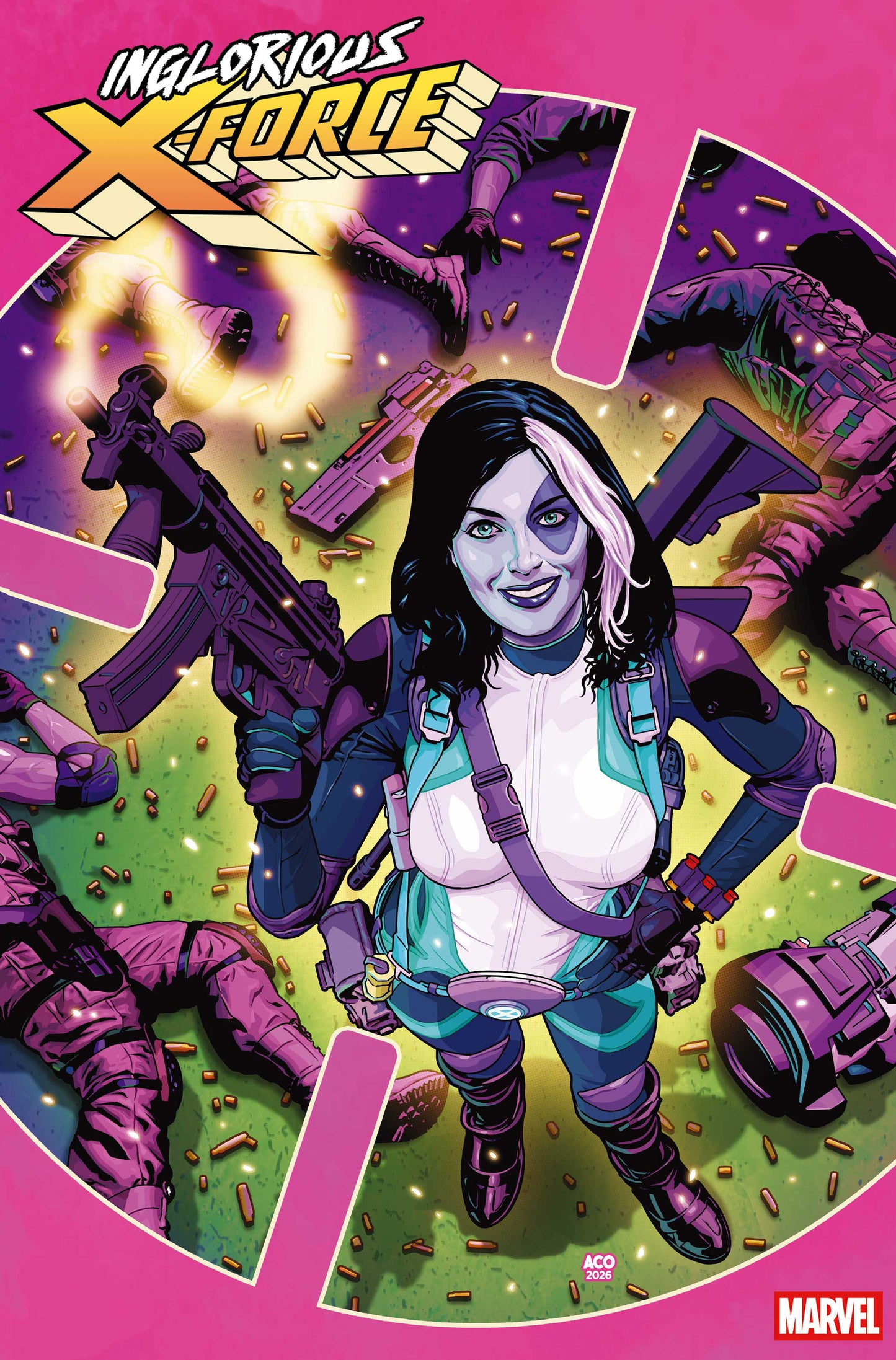 INGLORIOUS X-FORCE #6 ACO VARIANT ISBN: 75960621362700631 - FOC DATE: 5/17/26 - Release Date: 6/17/26