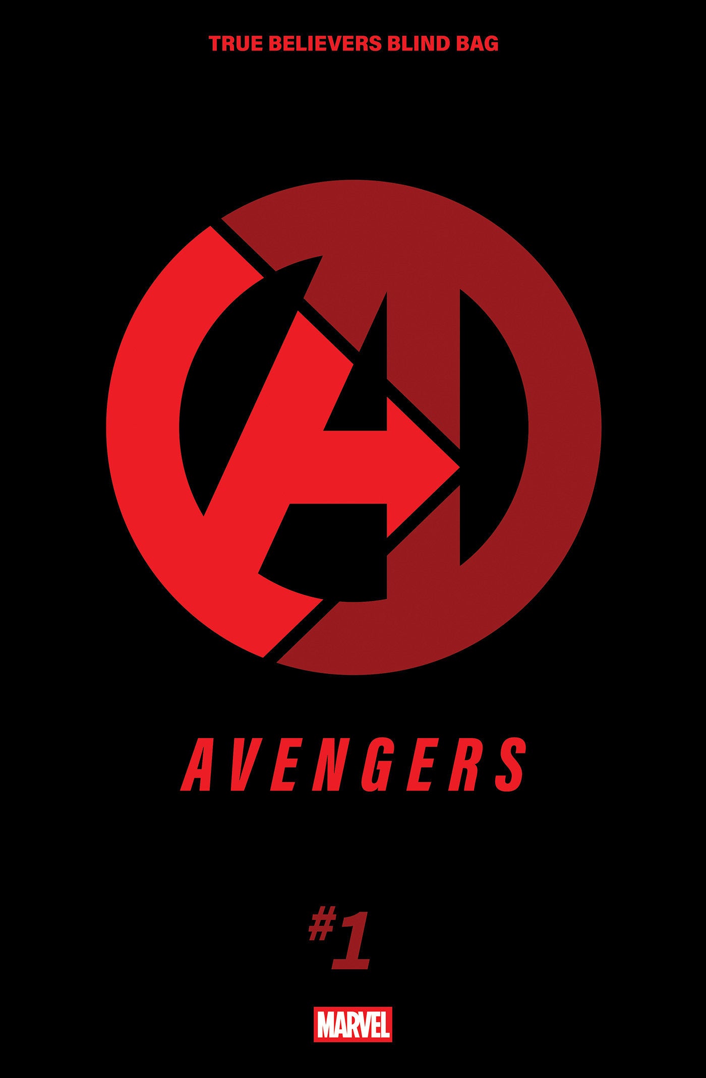 AVENGERS #1 TRUE BELIEVERS BLIND BAG ISBN: 75960621380100141 - FOC DATE: 8/23/26 - Release Date: 11/4/26