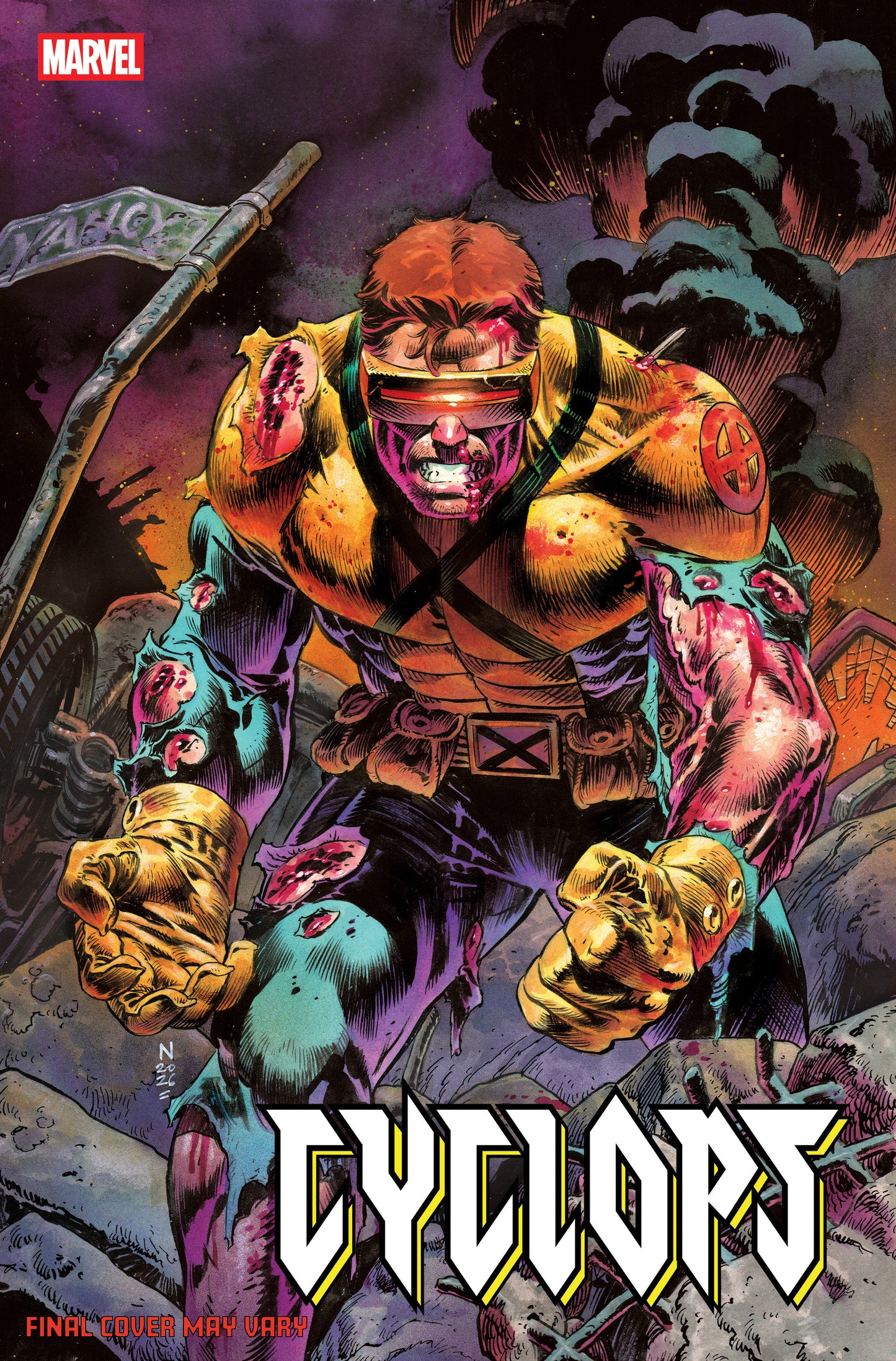 CYCLOPS #2 NIC KLEIN VARIANT ISBN: 75960621385600231 - FOC DATE: 2/16/26 - Release Date: 3/18/26