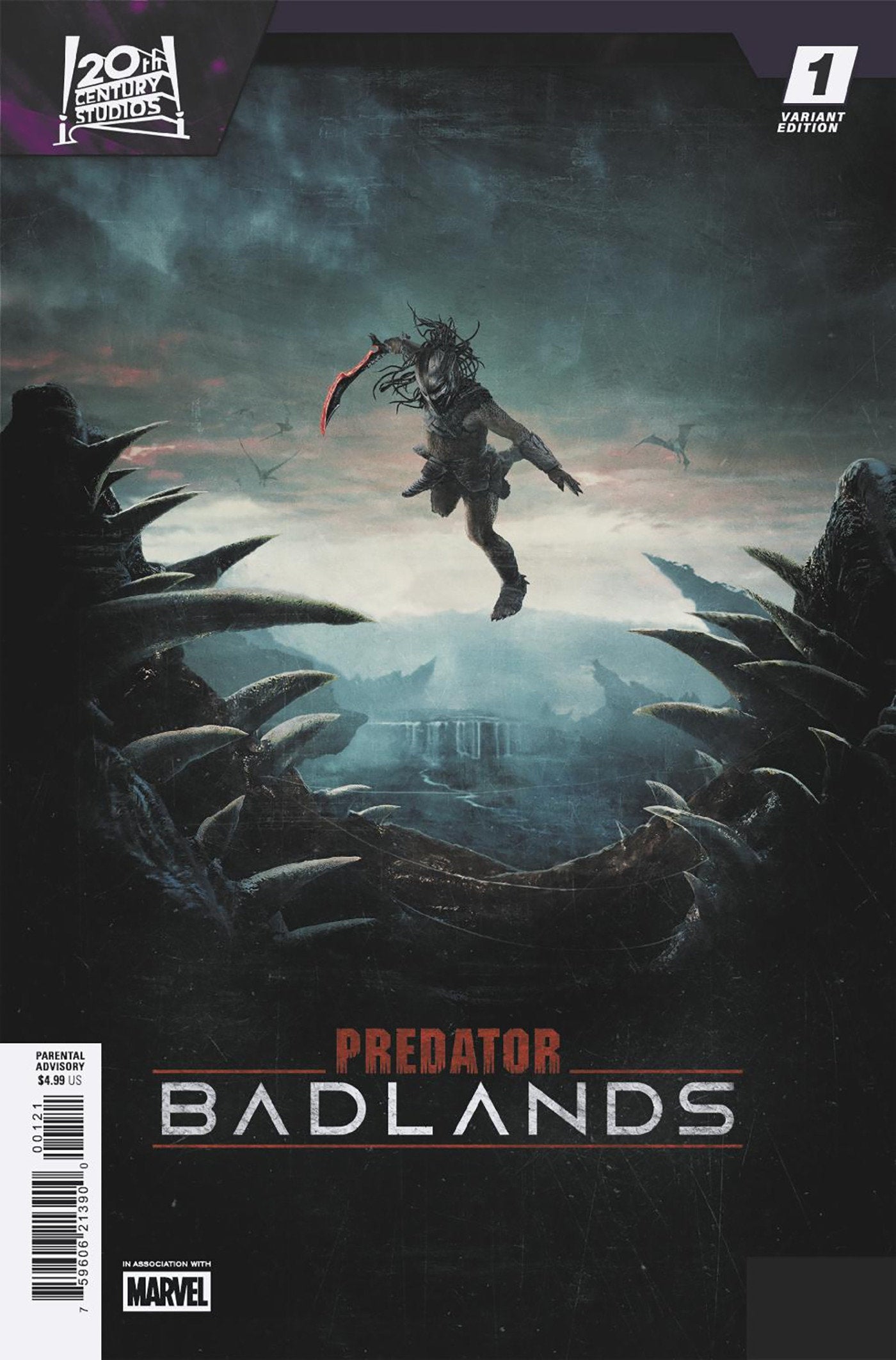 PREDATOR: BADLANDS #1 MOVIE VARIANT ISBN: 75960621390000121 - Release Date: 11/12/25