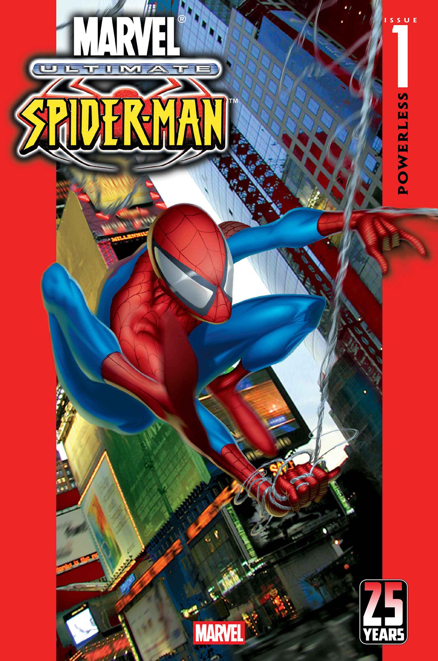 ULTIMATE SPIDER-MAN #1 FACSIMILE EDITION ISBN: 75960621435800111 - Release Date: 11/26/25