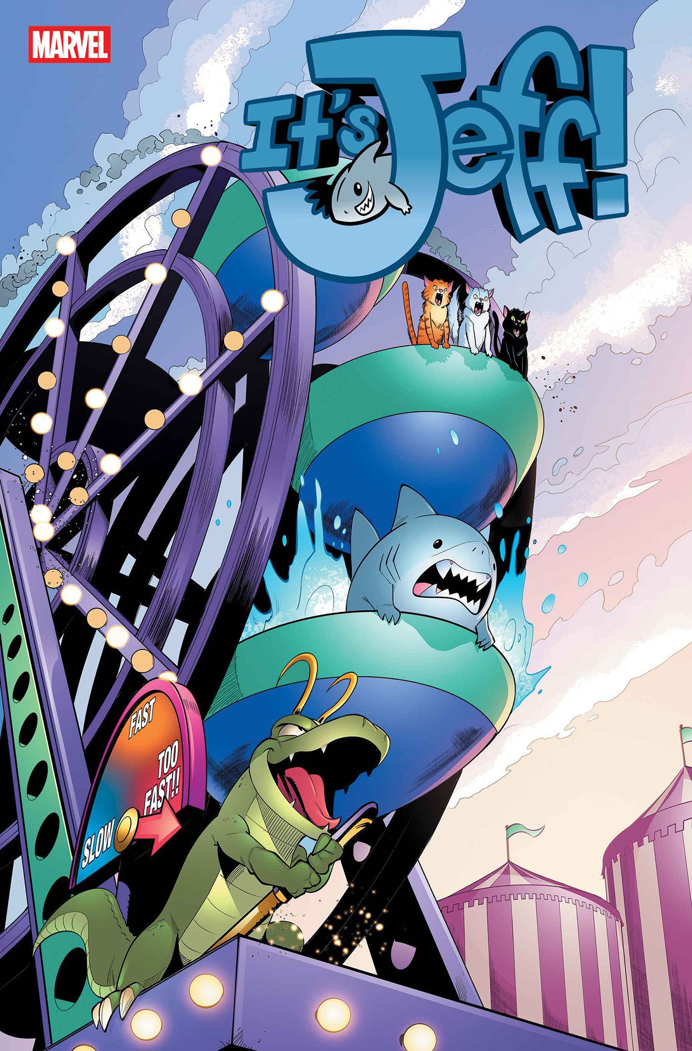 IT'S JEFF & OTHER MARVEL TAILS #1 BOB QUINN VARIANT - 9/3/25 - Release Date: 9/3/25