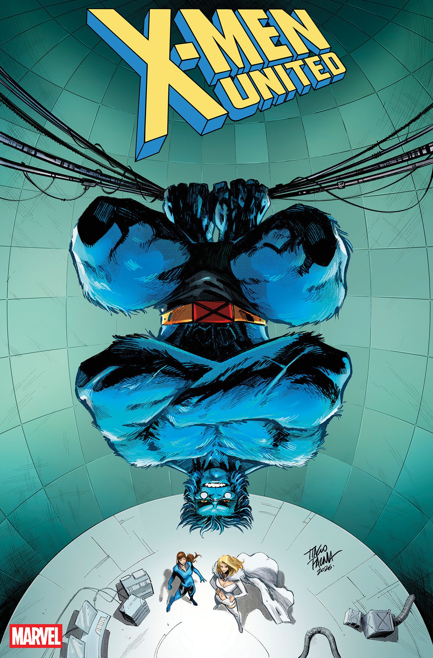 X-MEN UNITED #3 TIAGO PALMA GRAYMATTER LANE VARIANT ISBN: 75960621443300321 - FOC DATE: 4/19/26 - Release Date: 5/20/26