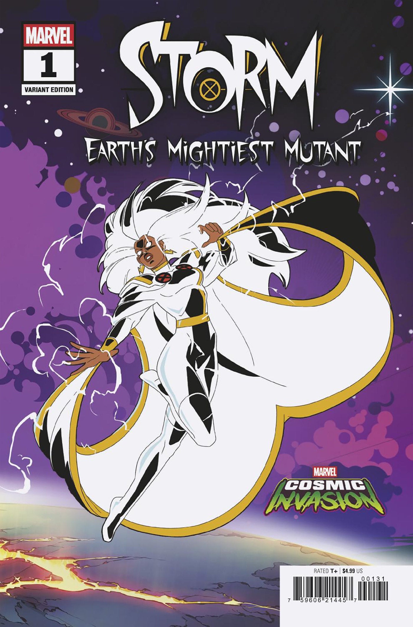 STORM: EARTH'S MIGHTIEST MUTANT #1 MARVEL COSMIC INVASION VARIANT ISBN: 75960621445700131 - Release Date: 2/4/26
