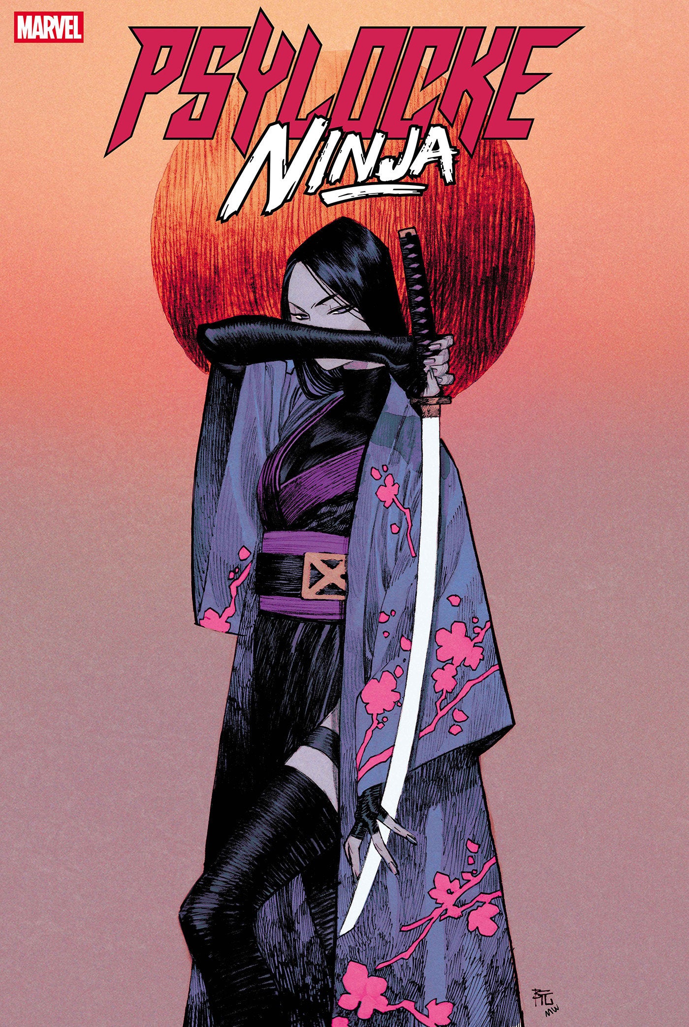 PSYLOCKE: NINJA #1 DIKE RUAN FOIL VARIANT ISBN: 75960621450100141 - Release Date: 1/21/26