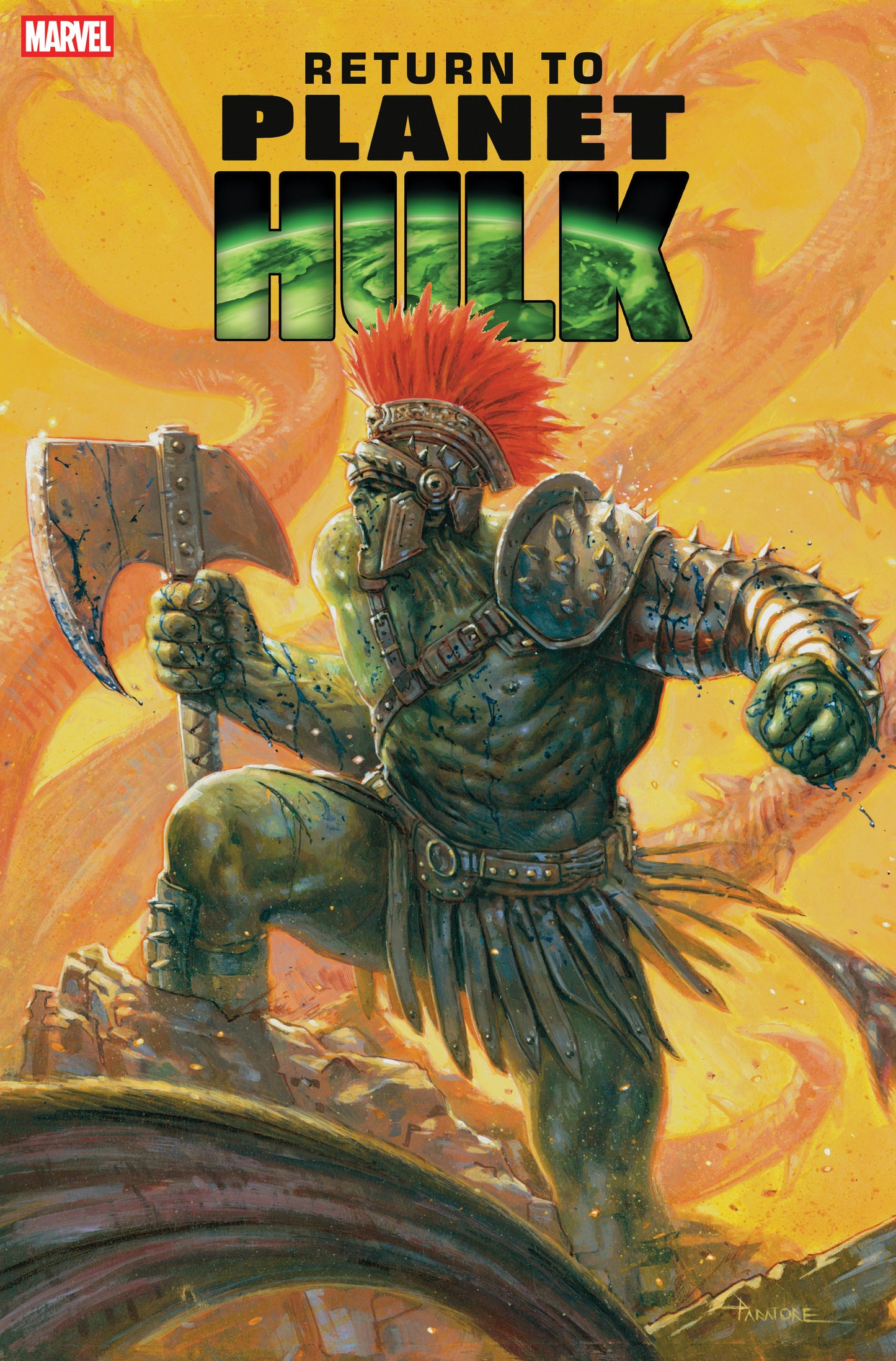 RETURN TO PLANET HULK #1 DAVIDE PARATORE VARIANT ISBN: 75960621457000131 - Release Date: 10/8/25