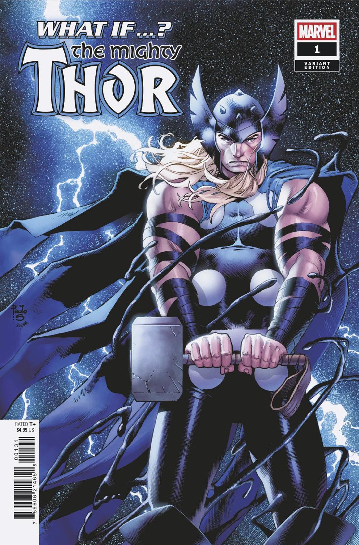 WHAT IF...? THOR #1 PAULO SIQUEIRA VARIANT ISBN: 75960621465500131 - FOC DATE: 5/17/26 - Release Date: 6/17/26