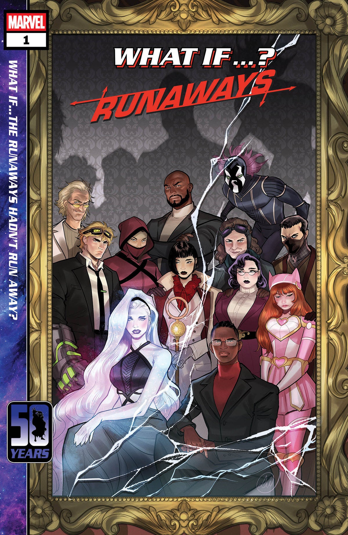 WHAT IF...? RUNAWAYS #1 ISBN: 75960621470900111 - FOC DATE: 7/19/26 - Release Date: 8/19/26
