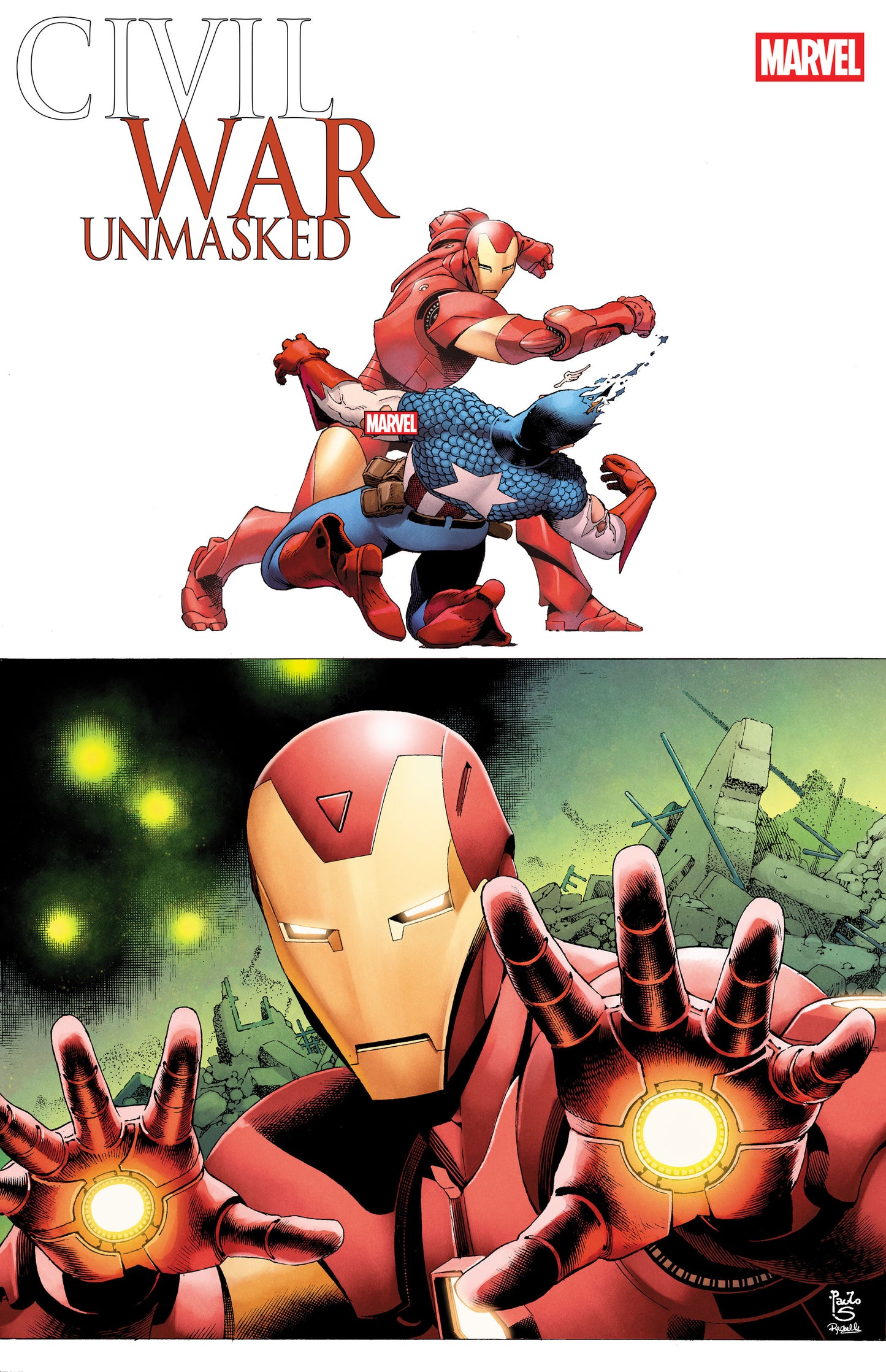 CIVIL WAR: UNMASKED #1 PAULO SIQUEIRA VARIANT ISBN: 75960621471600121 - FOC DATE: 3/22/26 - Release Date: 5/6/26