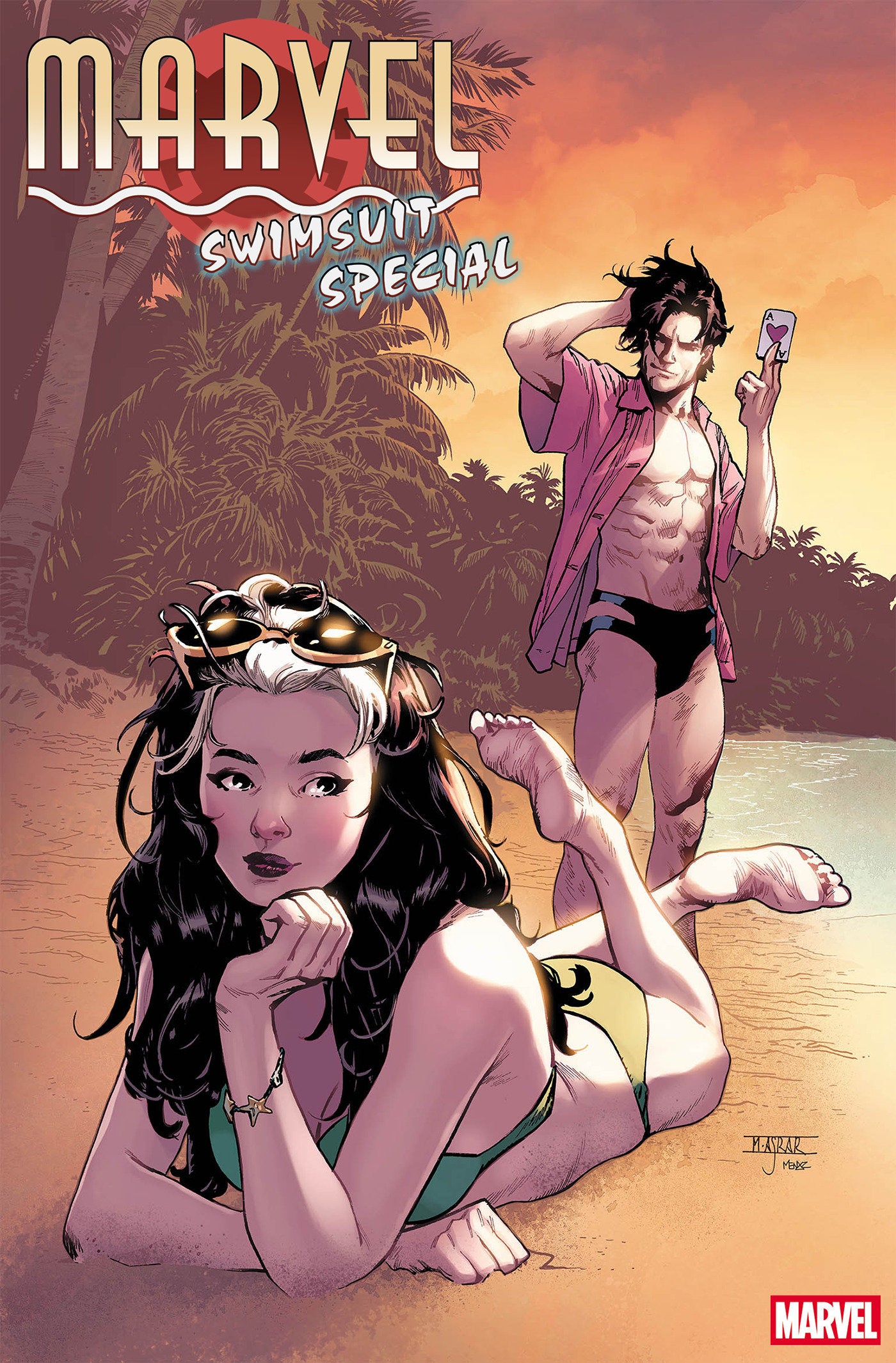 MARVEL SWIMSUIT SPECIAL: BRAND NEW BEACH DAY #1 MAHMUD ASRAR FOIL VARIANT ISBN: 75960621474700121 - FOC DATE: 5/17/26 - Release Date: 7/1/26