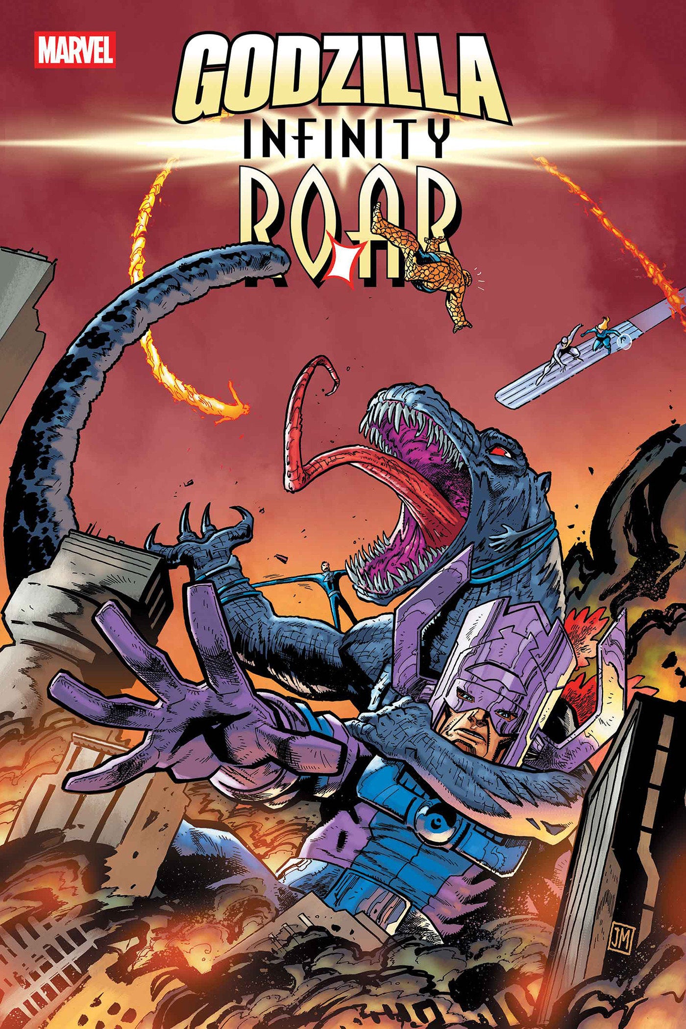 GODZILLA: INFINITY ROAR #2 JUSTIN MASON VARIANT ISBN: 75960621494500231 - FOC DATE: 02/09/2026 - Release Date: 03/11/2026