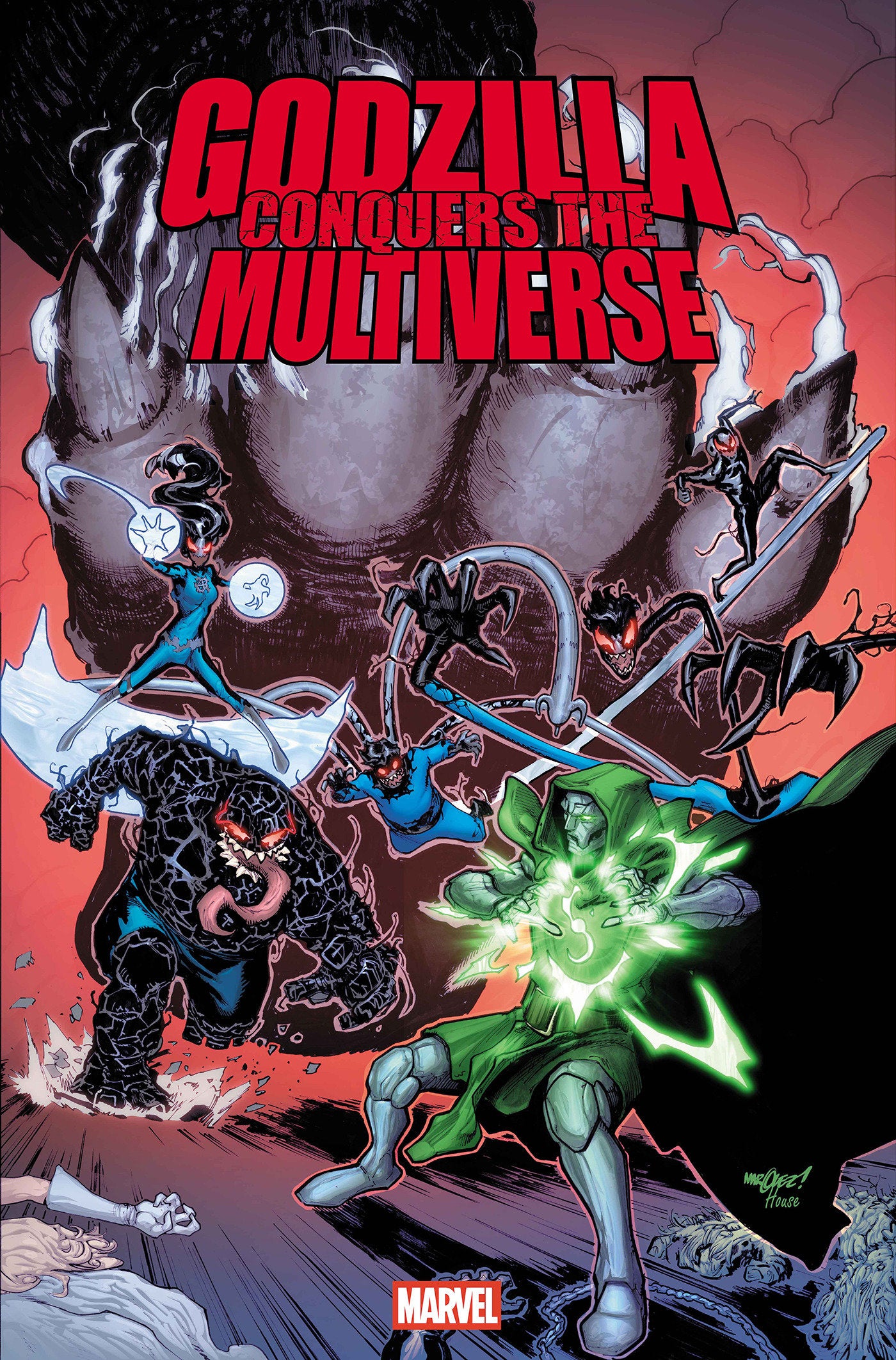 GODZILLA CONQUERS THE MULTIVERSE #3 ISBN: 75960621495200311 - FOC DATE: 8/30/26 - Release Date: 9/30/26
