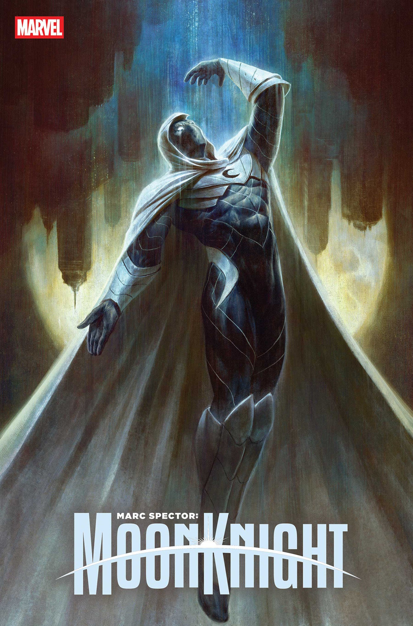 MARC SPECTOR: MOON KNIGHT #4 DAVE RAPOZA VARIANT ISBN: 75960621496900421 - FOC DATE: 4/5/26 - Release Date: 5/6/26