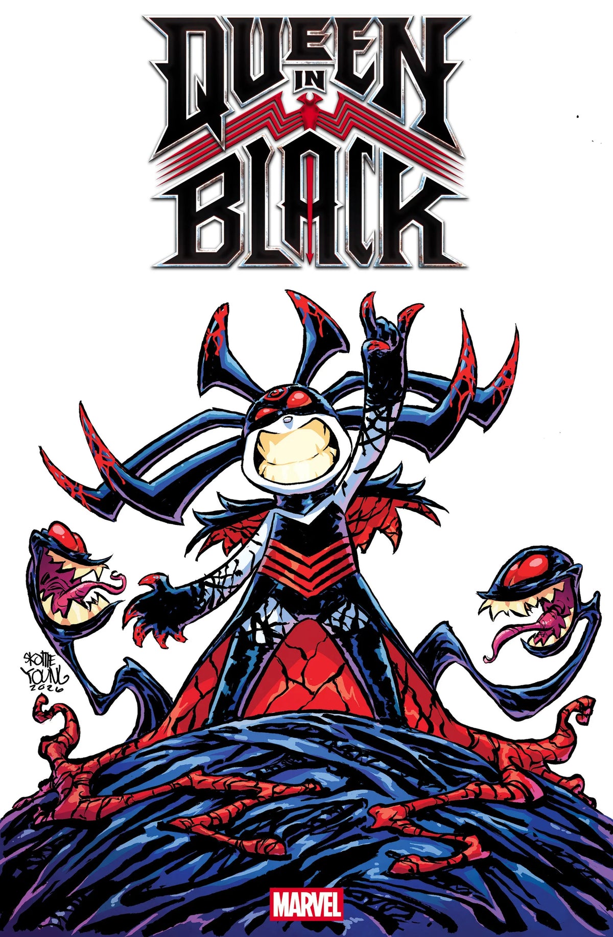 Queen In Black #1 Scottie Young Variant First Print (2026) - CONDITION: NM - IN STOCK