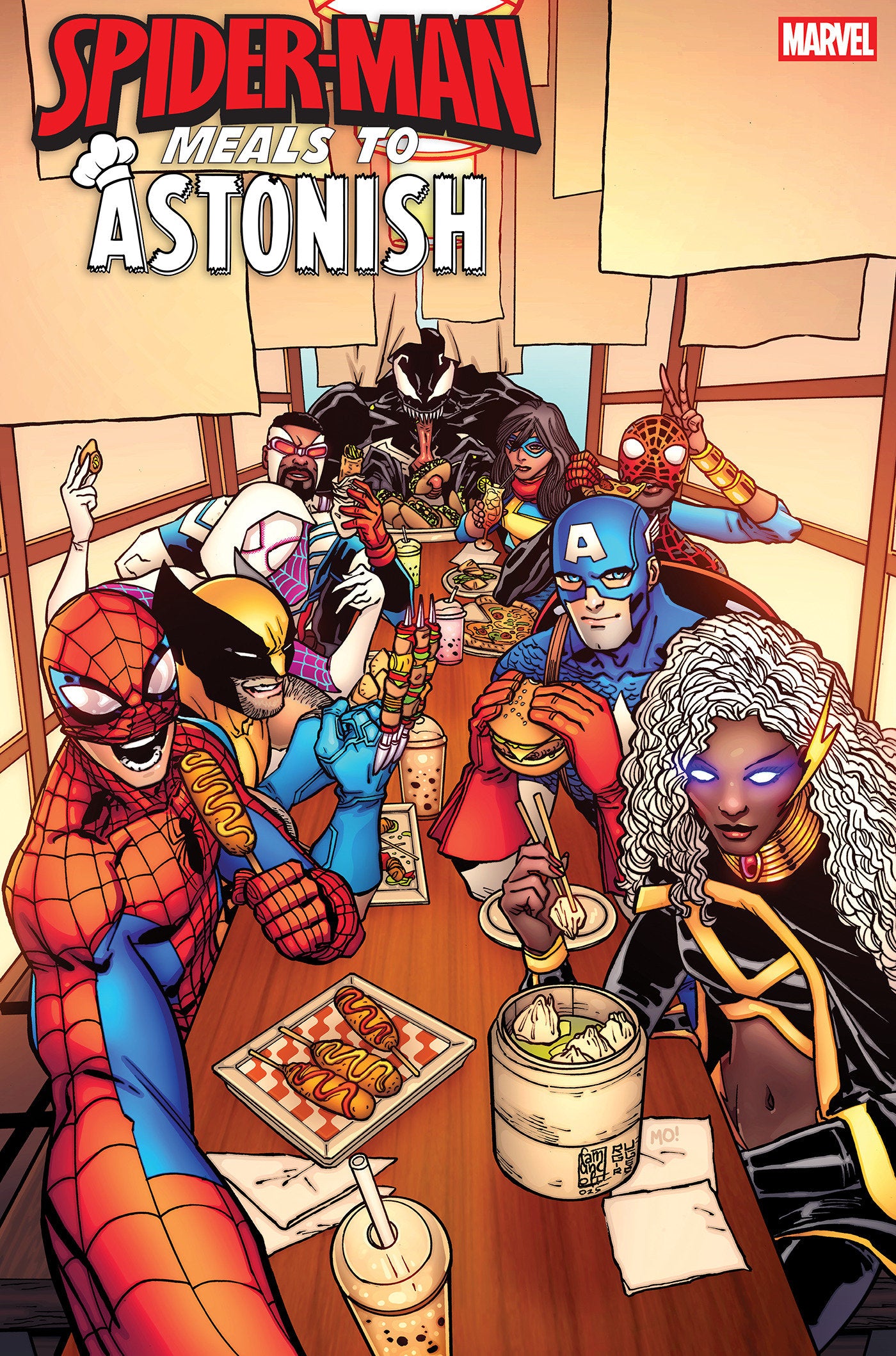 SPIDER-MAN: MEALS TO ASTONISH #1 GIUSEPPE CAMUNCOLI VARIANT ISBN: 75960621500300131 - FOC DATE: 02/09/2026 - Release Date: 03/11/2026