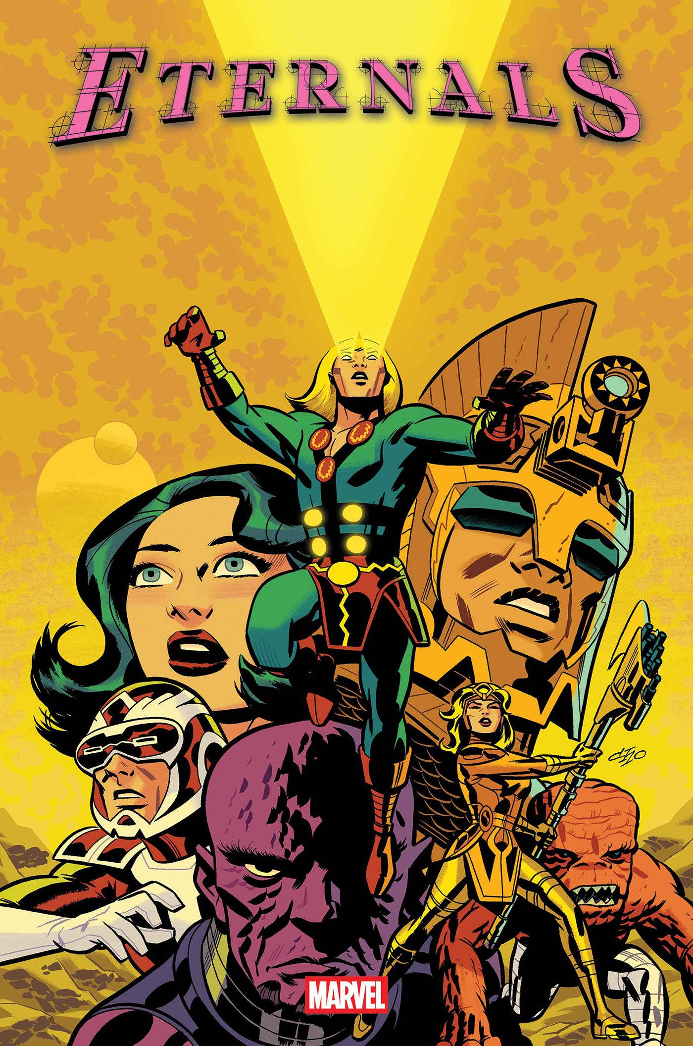 ETERNALS 50TH ANNIVERSARY SPECIAL #1 MICHAEL CHO VARIANT ISBN: 75960621501000121 - FOC DATE: 3/2/26 - Release Date: 4/1/26