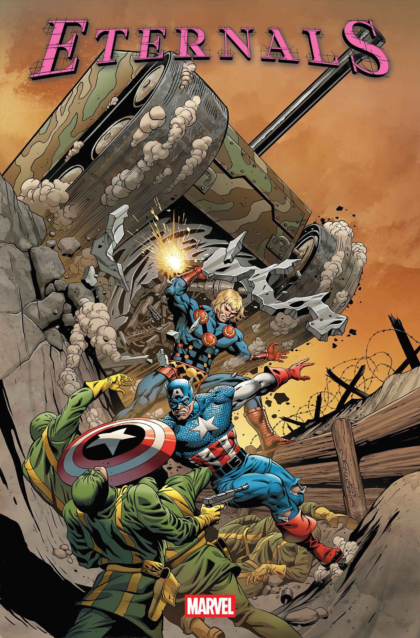 ETERNALS 50TH ANNIVERSARY SPECIAL #1 DALE EAGLESHAM VARIANT ISBN: 75960621501000141 - FOC DATE: 3/2/26 - Release Date: 4/1/26