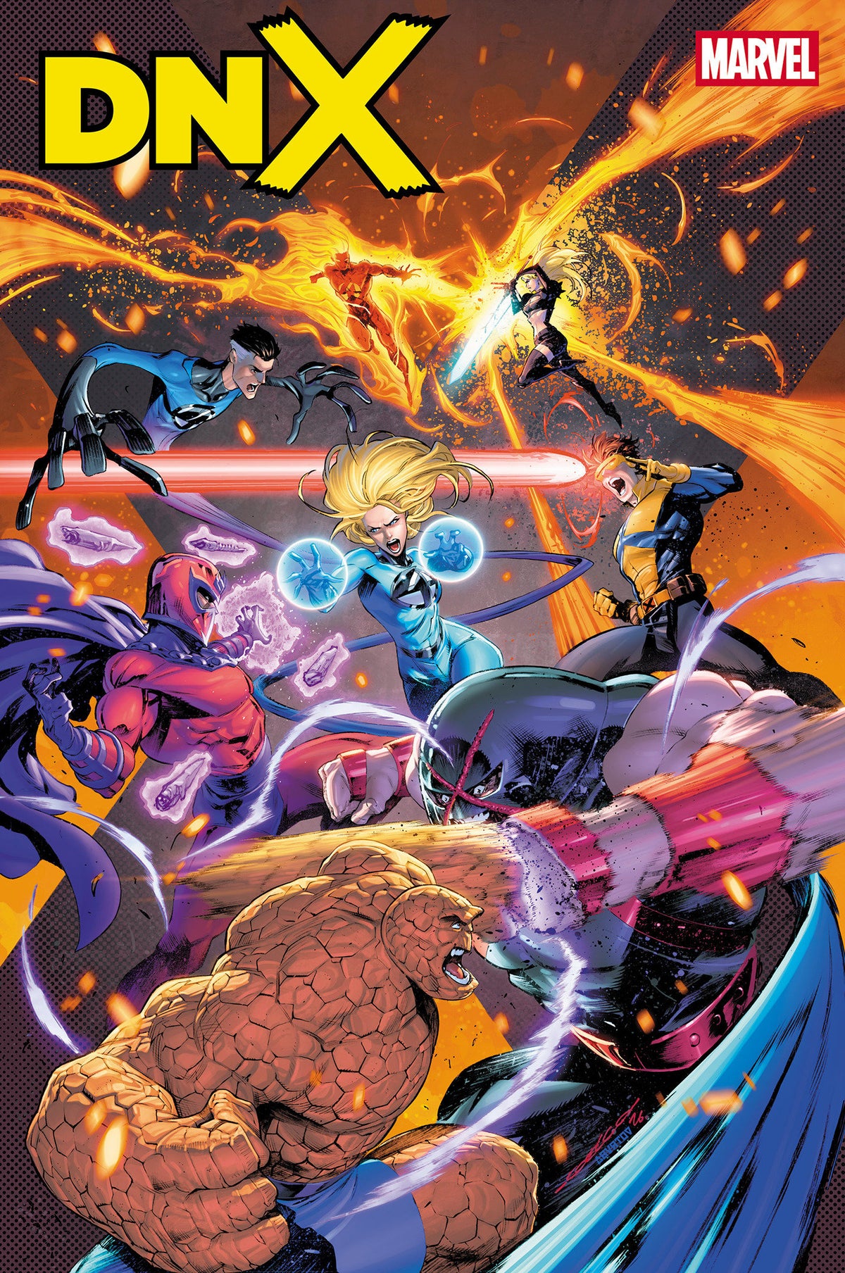 DNX #4 IBAN COELLO VARIANT ISBN: 75960621519500441 - FOC DATE: 10/4/26 - Release Date: 11/4/26