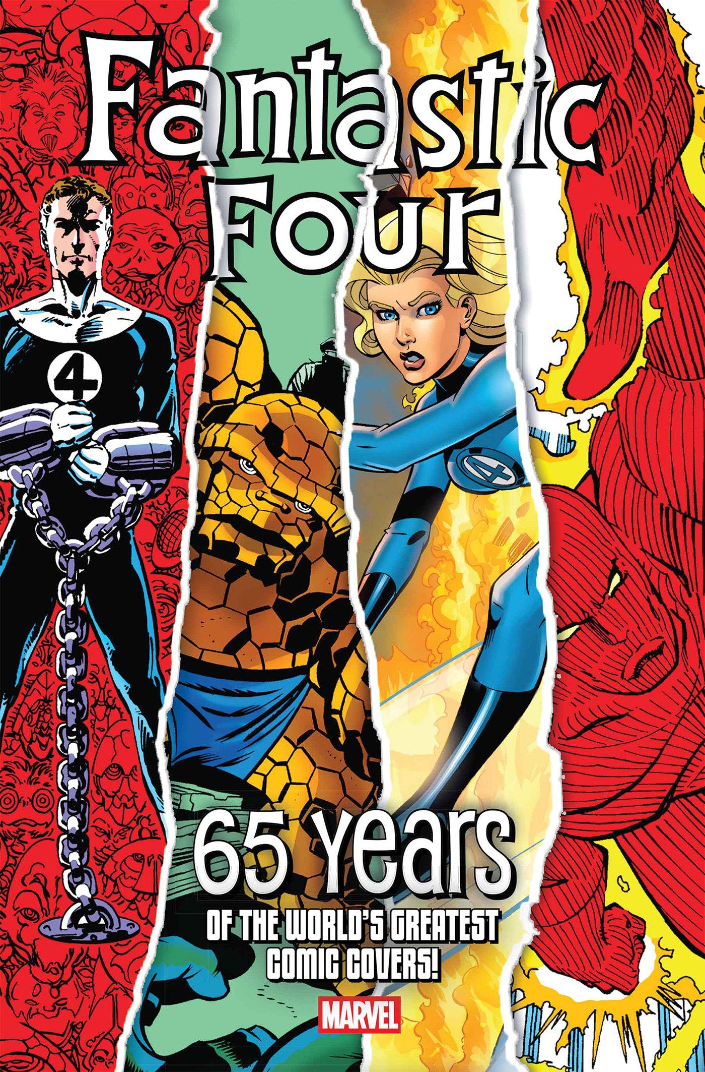 FANTASTIC FOUR: 65 YEARS OF THE WORLD'S GREATEST COMIC COVERS! #1 ISBN: 75960621531700111 - FOC DATE: 7/5/26 - Release Date: 8/5/26