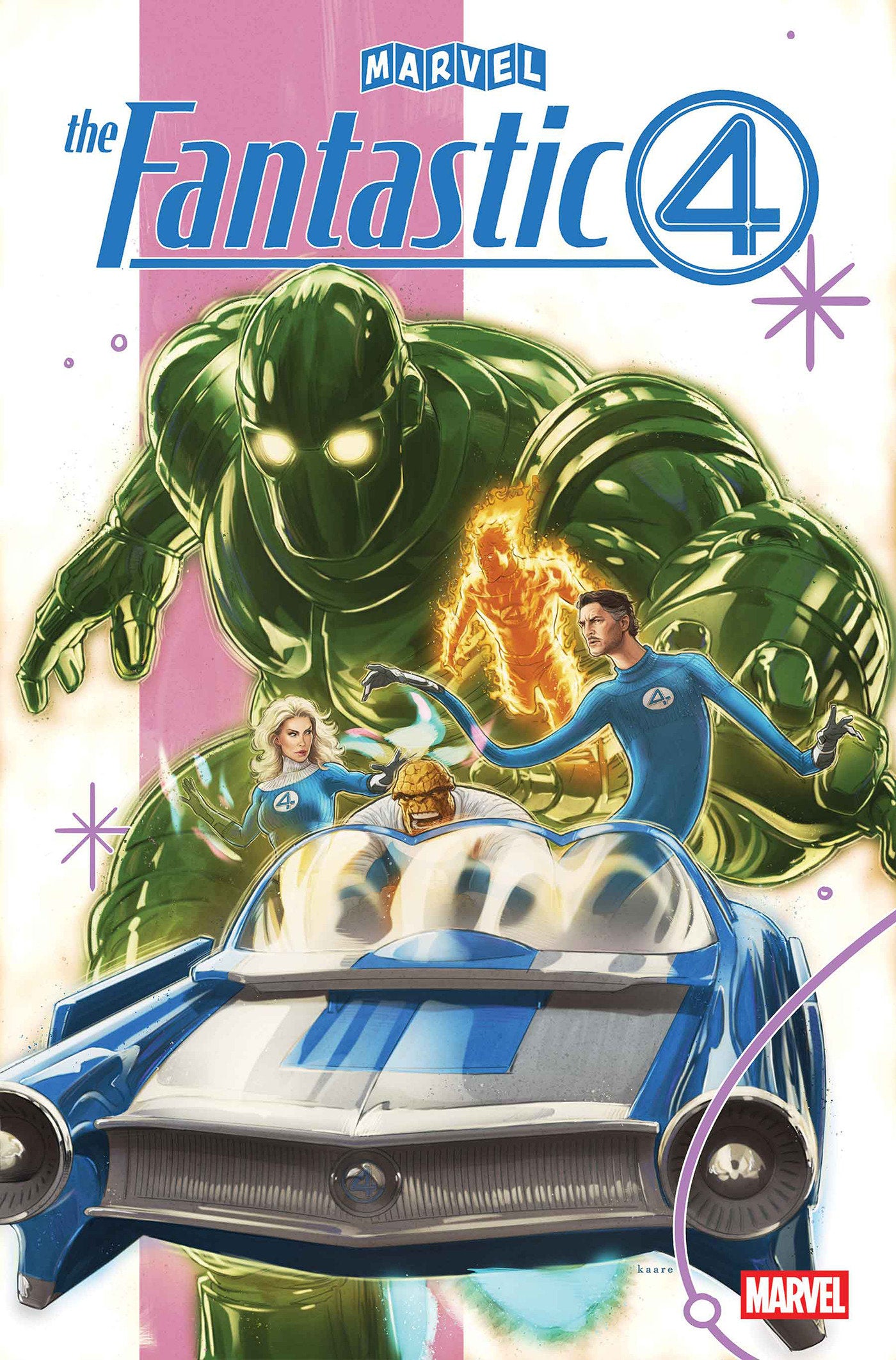 FANTASTIC FOUR: FIRST FOES #1 KAARE ANDREWS VARIANT ISBN: 75960621538600121 - FOC DATE: 2/23/26 - Release Date: 3/25/26