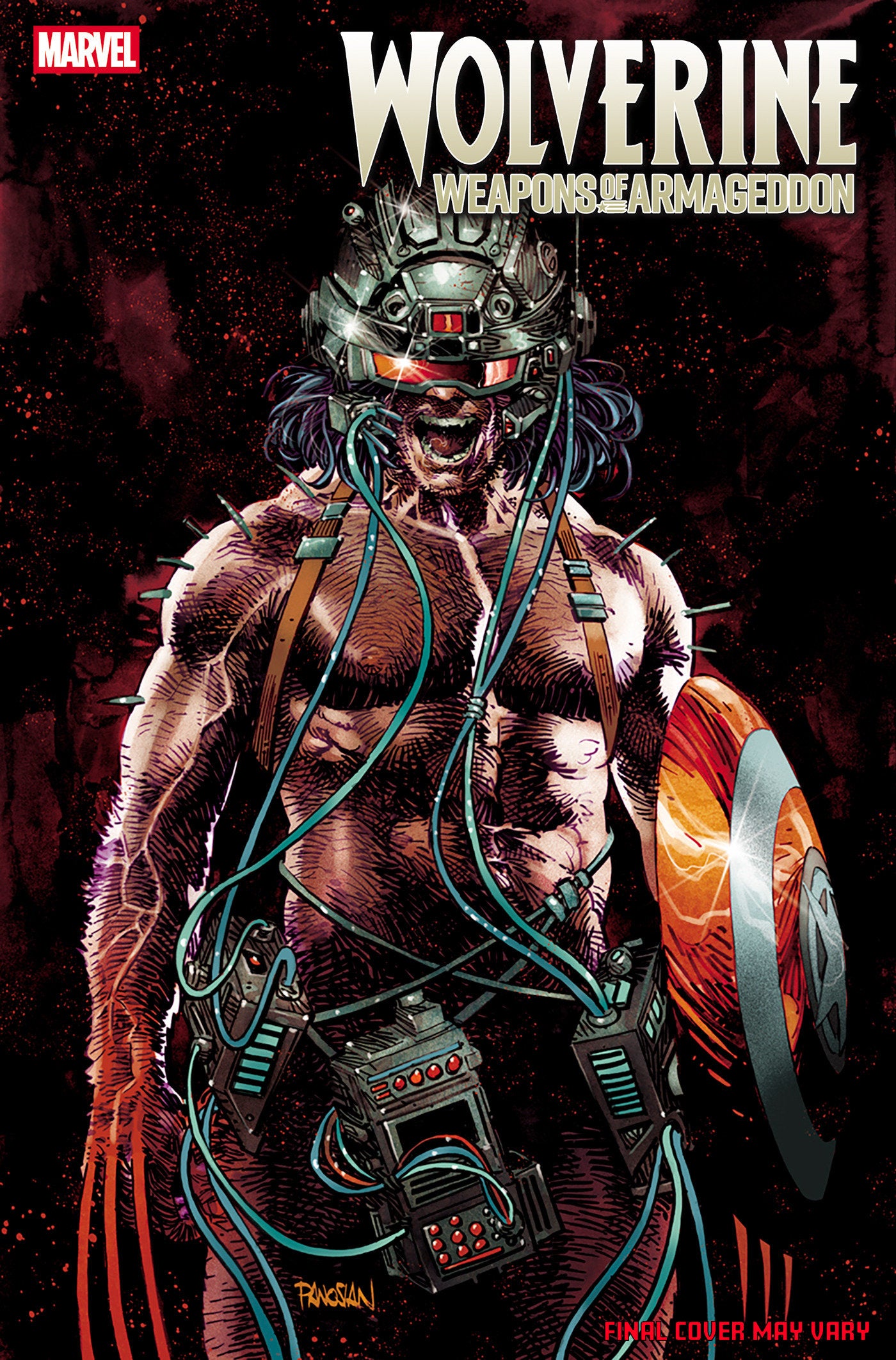 WOLVERINE: WEAPONS OF ARMAGEDDON #1 DAN PANOSIAN FOIL VARIANT ISBN: 75960621562100121 - Release Date: 2/18/26