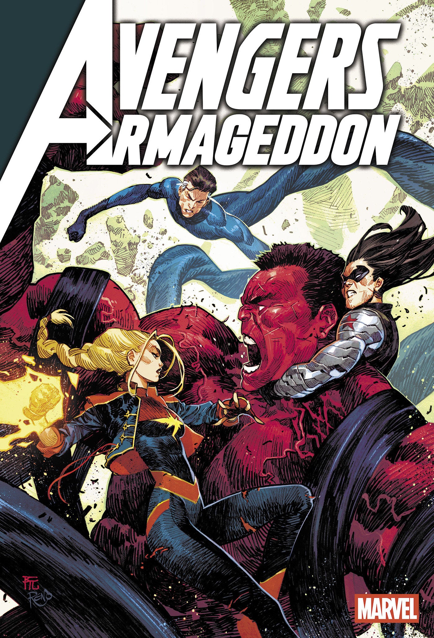 AVENGERS: ARMAGEDDON #4 ISBN: 75960621563800411 - FOC DATE: 8/16/26 - Release Date: 9/16/26