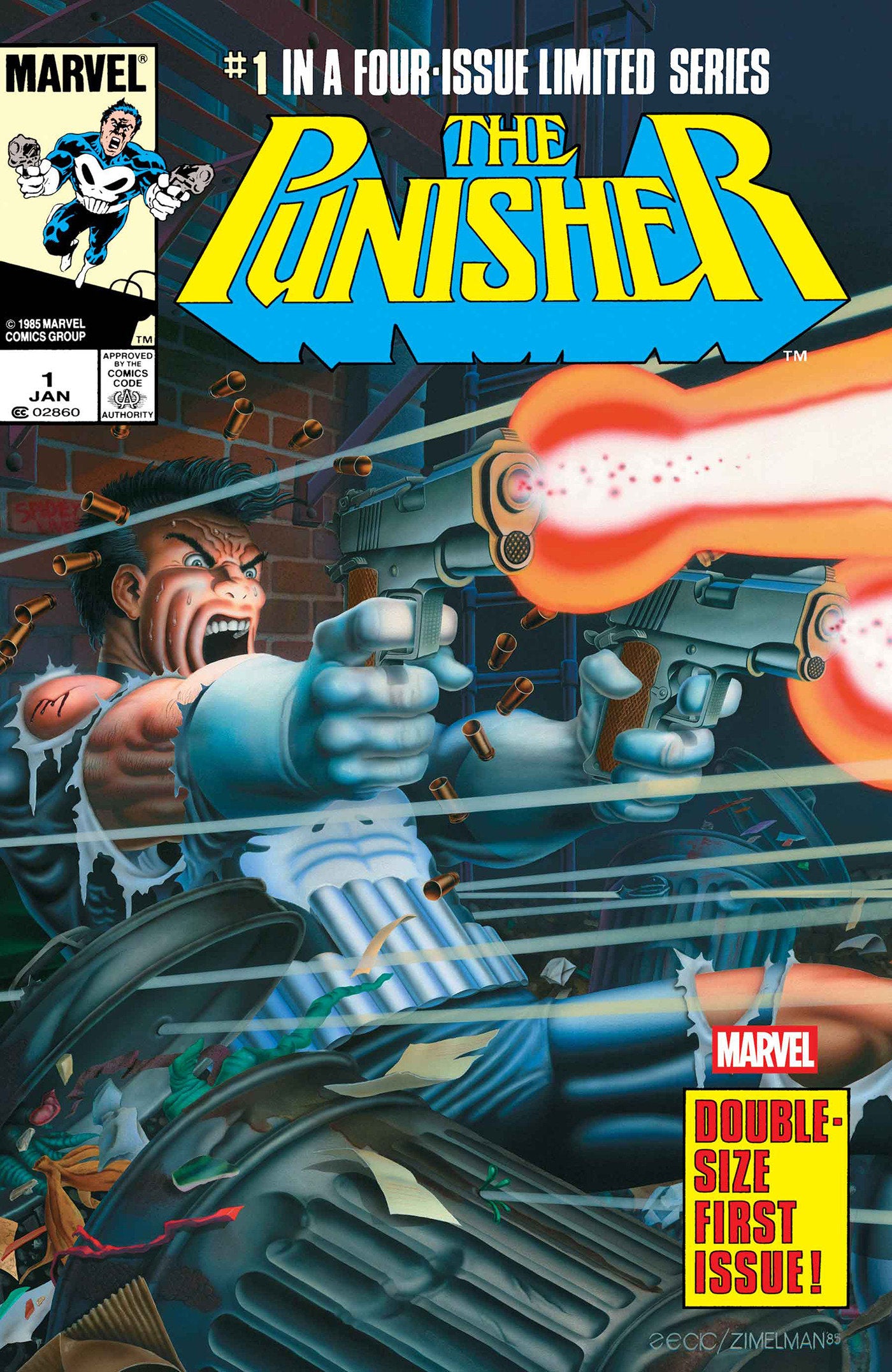 PUNISHER #1 FACSIMILE EDITION ISBN: 75960621568300111 - Release Date: 2/11/26