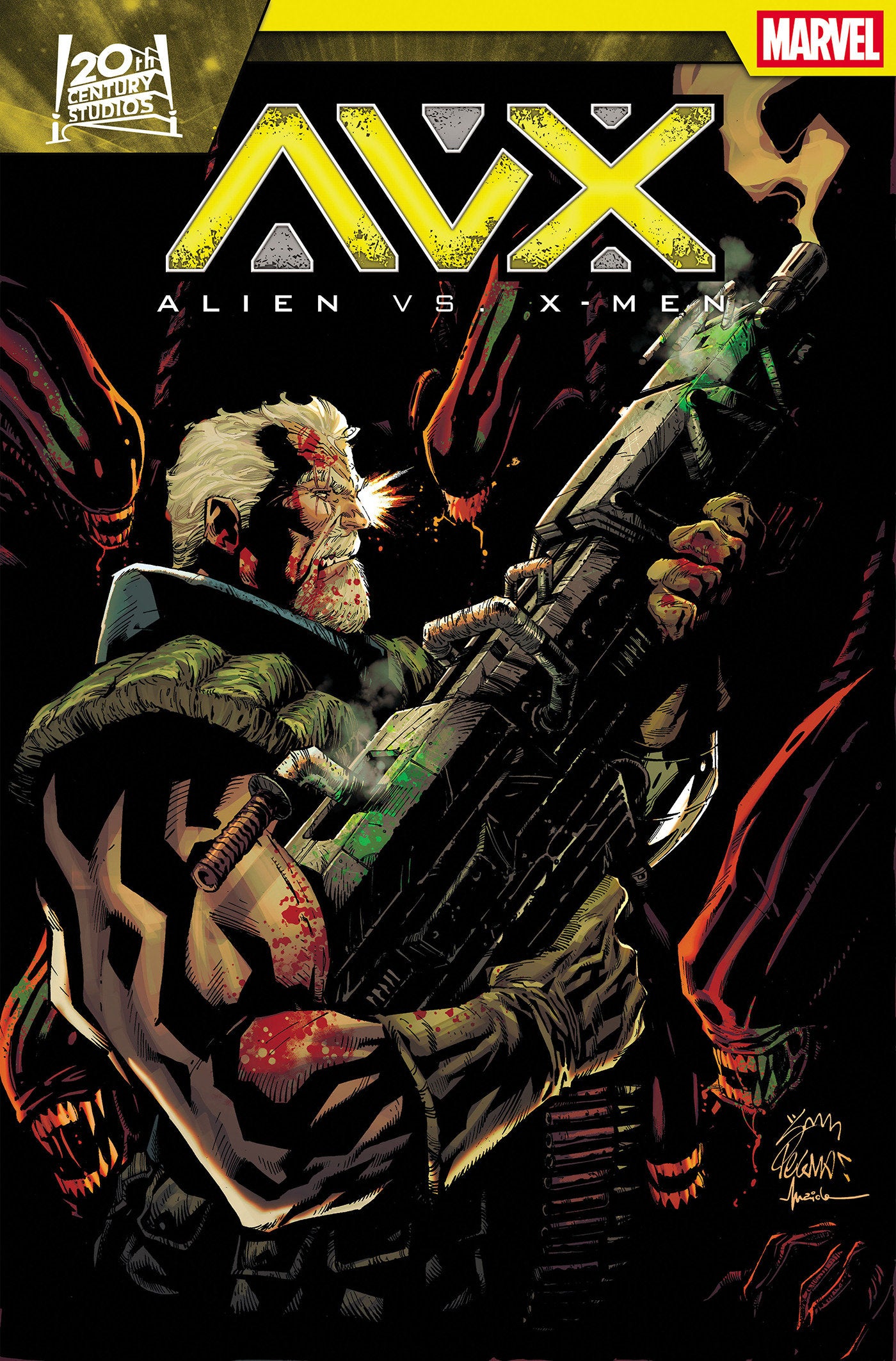 ALIEN VS. X-MEN #2 ISBN: 75960621578200211 - FOC DATE: 9/20/26 - Release Date: 10/21/26