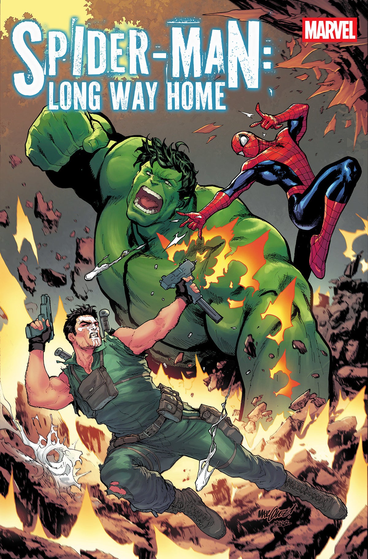 SPIDER-MAN: LONG WAY HOME #4 DAVID MARQUEZ VARIANT ISBN: 75960621579900421 - FOC DATE: 10/4/26 - Release Date: 11/11/26
