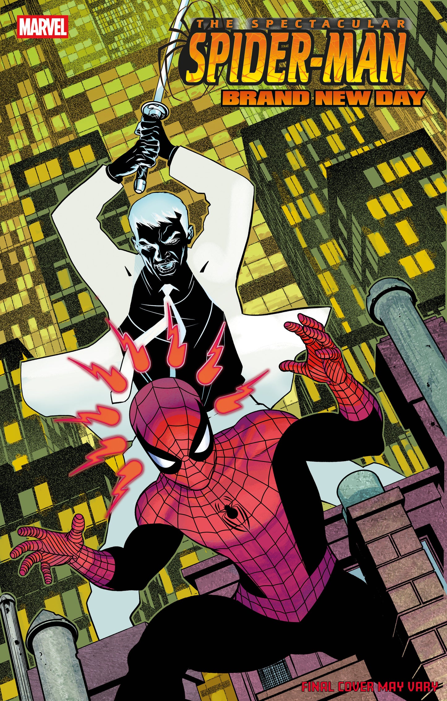 SPECTACULAR SPIDER-MAN: BRAND NEW DAY #1 MIKE MCKONE VARIANT ISBN: 75960621582900151 - FOC DATE: 4/12/26 - Release Date: 5/13/26