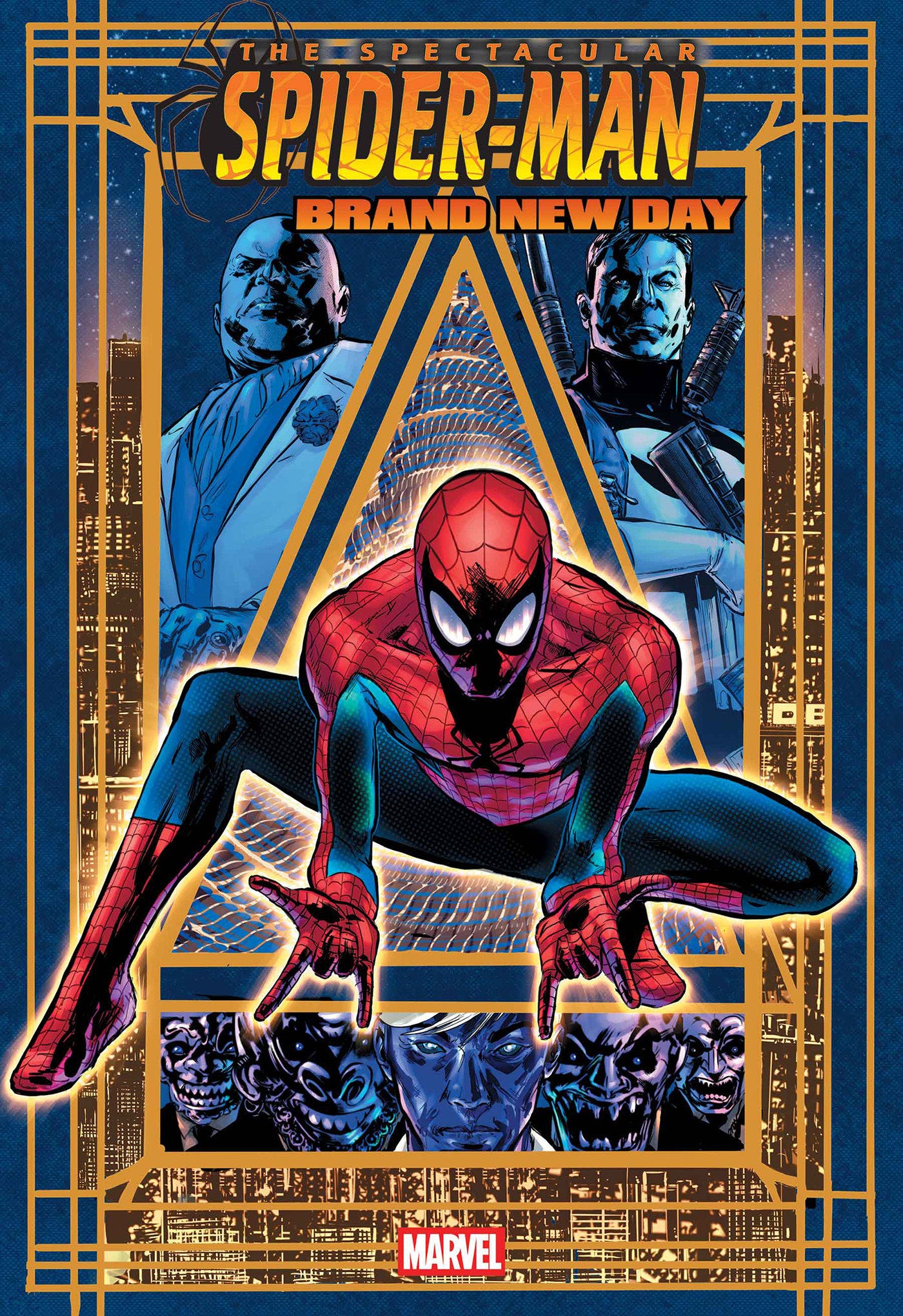 SPECTACULAR SPIDER-MAN: BRAND NEW DAY #4 ISBN: 75960621582900411 - FOC DATE: 7/19/26 - Release Date: 8/19/26