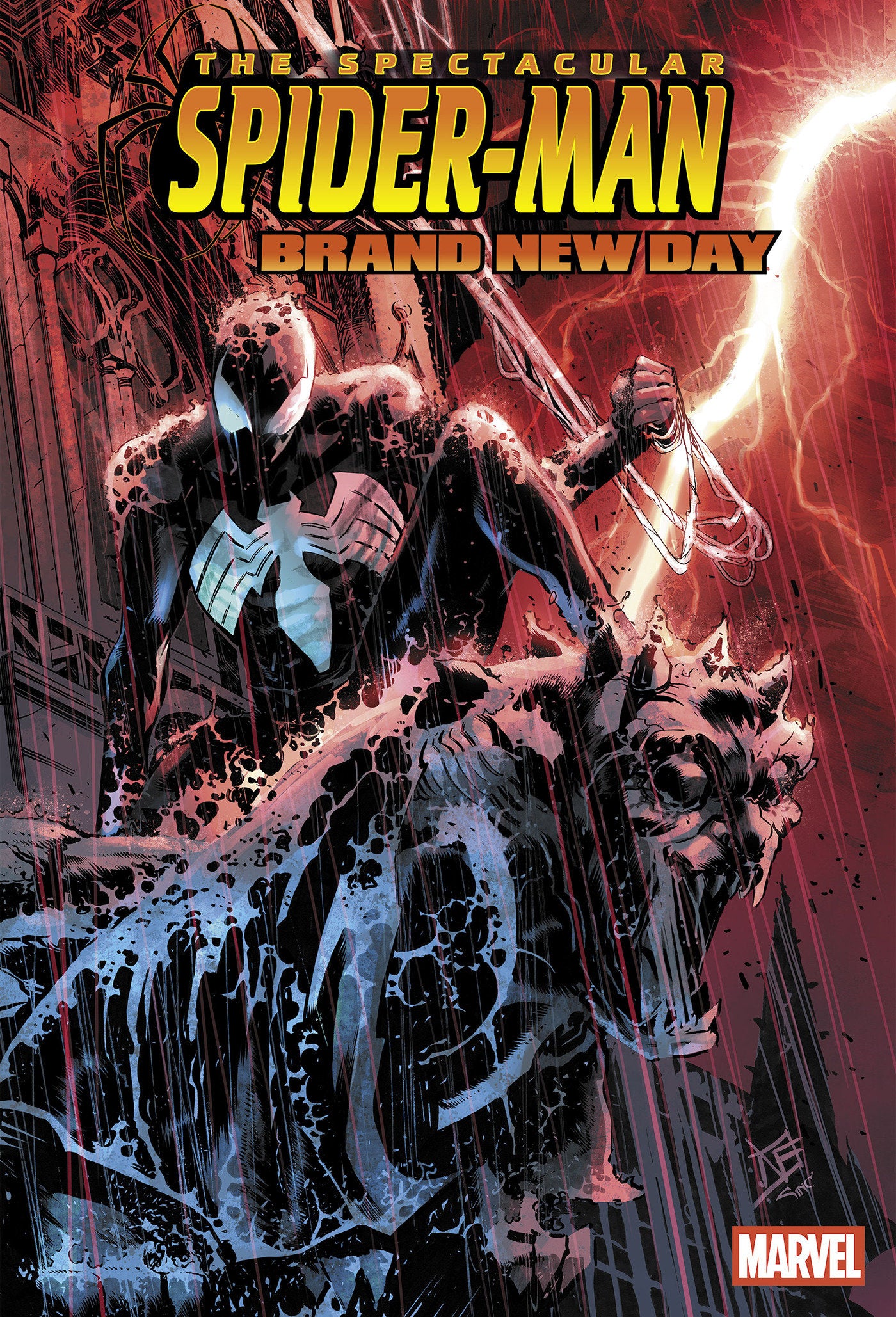SPECTACULAR SPIDER-MAN: BRAND NEW DAY #5 FEDERICO VICENTINI VARIANT ISBN: 75960621582900531 - FOC DATE: 8/23/26 - Release Date: 9/23/26