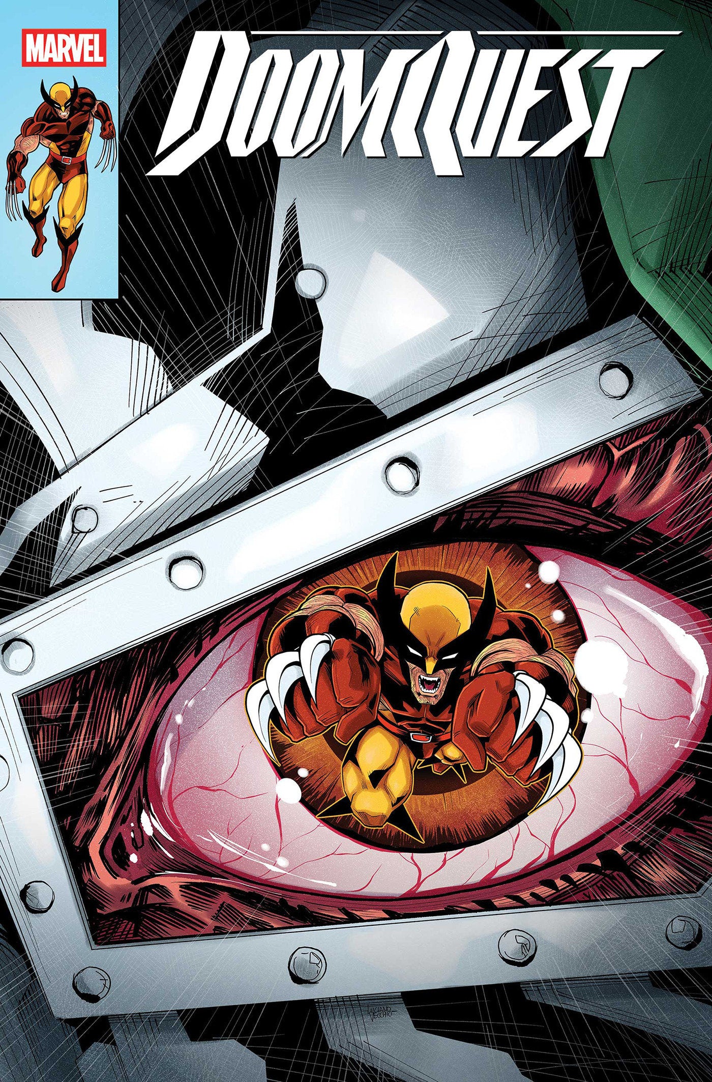 DOOMQUEST #1 LUCIANO VECCHIO HOMAGE VARIANT ISBN: 75960621590400181 - FOC DATE: 4/12/26 - Release Date: 5/27/26