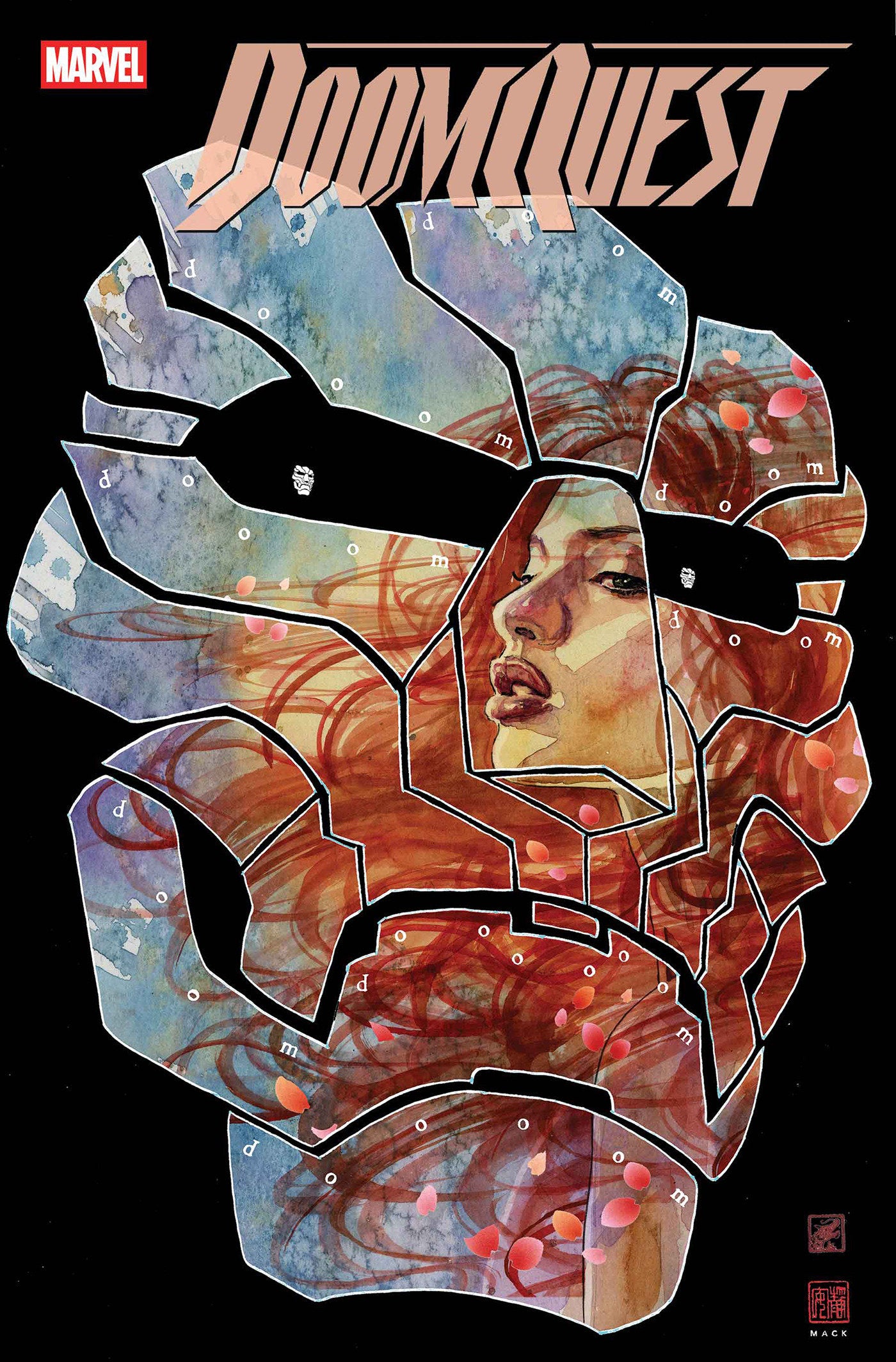 DOOMQUEST #4 DAVID MACK MARY JANE WATSON VARIANT ISBN: 75960621590400441 - FOC DATE: 8/9/26 - Release Date: 9/9/26