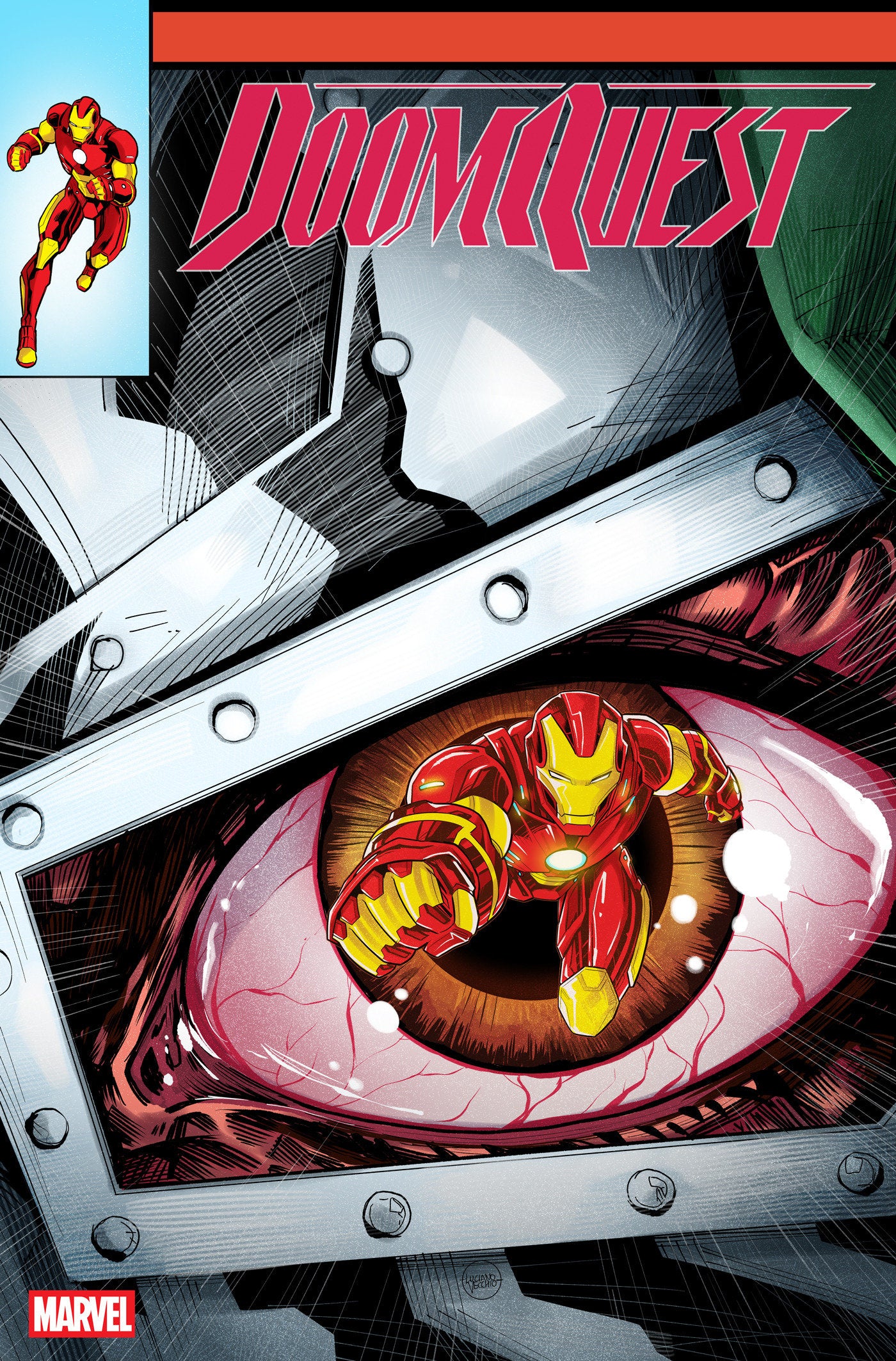 DOOMQUEST #5 LUCIANO VECCHIO HOMAGE VARIANT ISBN: 75960621590400521 - FOC DATE: 9/20/26 - Release Date: 10/21/26