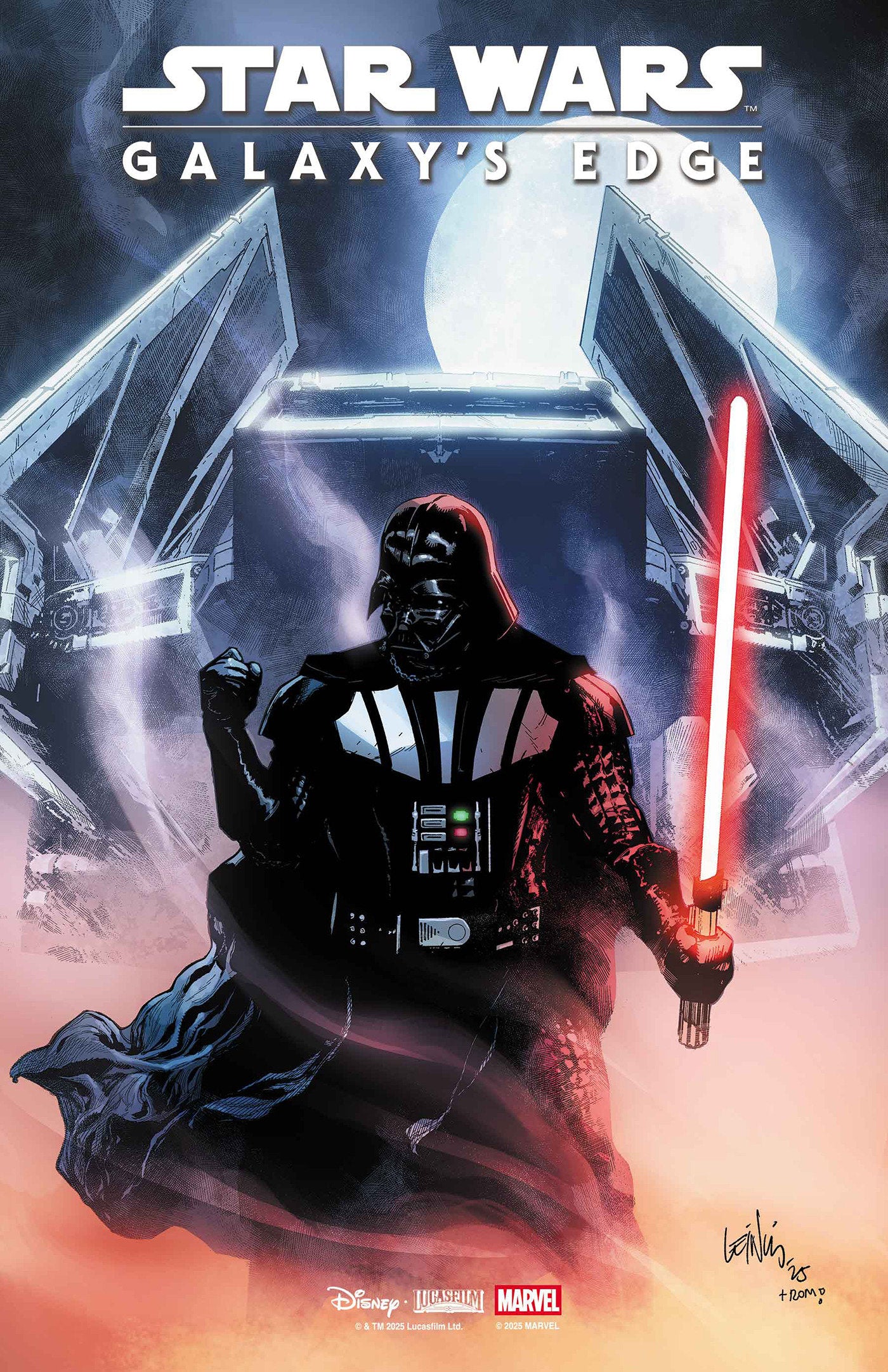 STAR WARS: GALAXY'S EDGE - ECHOES OF THE EMPIRE #1 LEINIL YU CHARACTER VARIANT ISBN: 75960621593500141 - FOC DATE: 3/22/26 - Release Date: 4/22/26