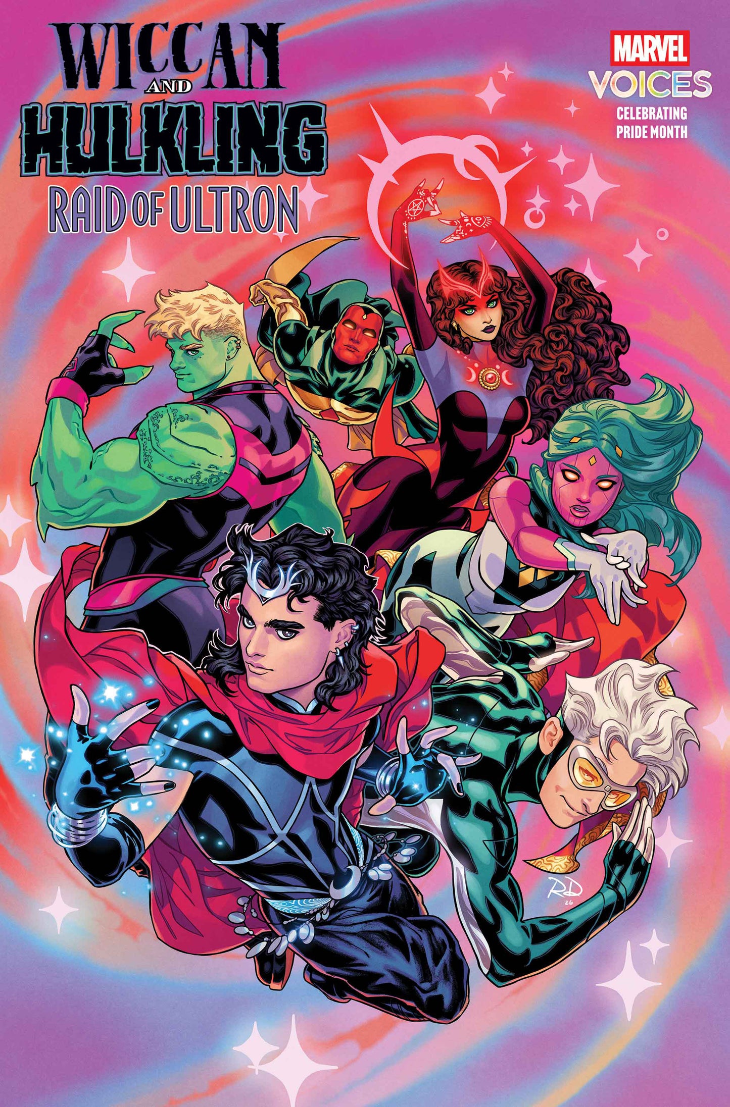 WICCAN & HULKLING: RAID OF ULTRON #1 ISBN: 75960621608600111 - FOC DATE: 4/26/26 - Release Date: 5/27/26