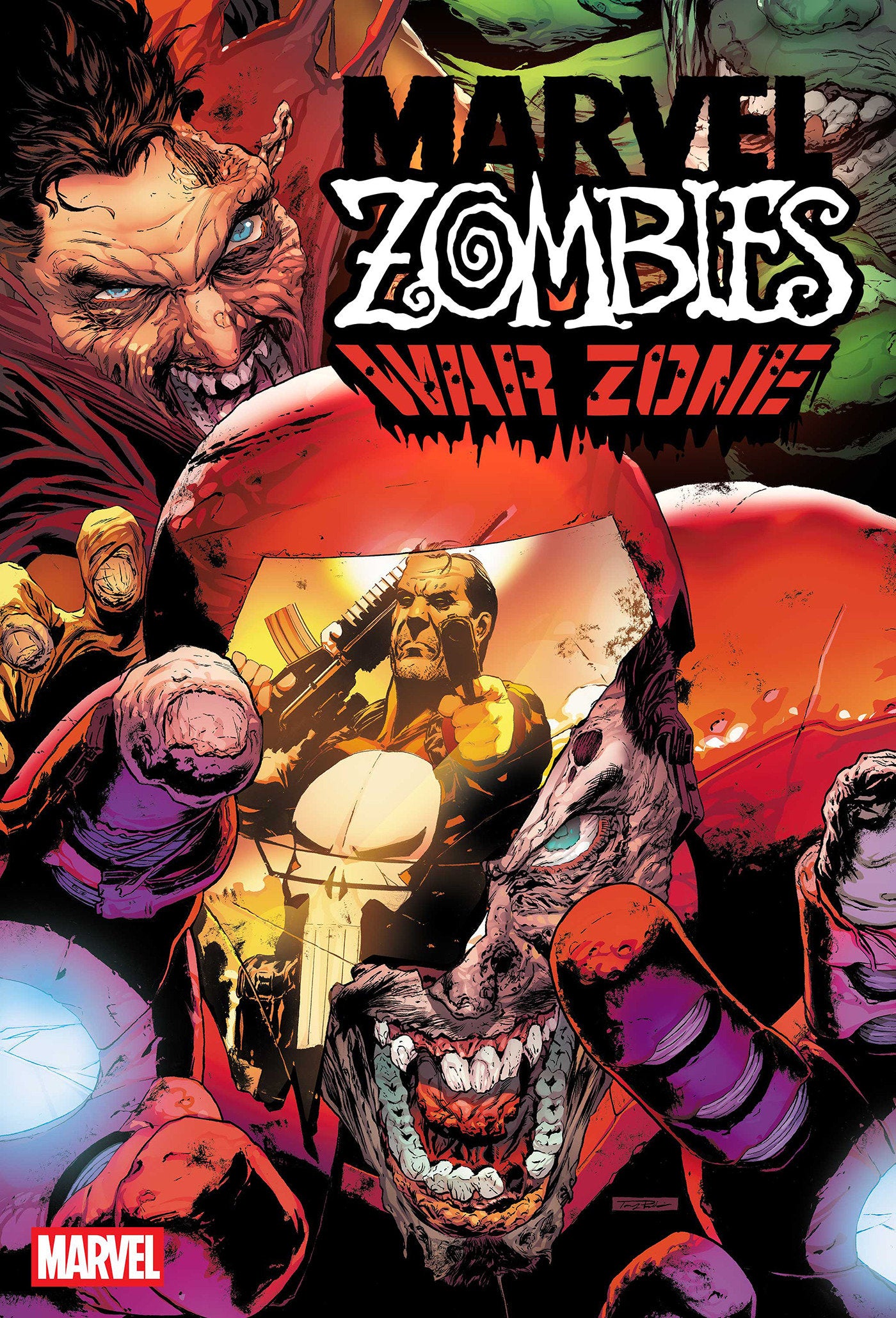 MARVEL ZOMBIES: WAR ZONE #1 ISBN: 75960621612300111 - FOC DATE: 8/2/26 - Release Date: 9/2/26