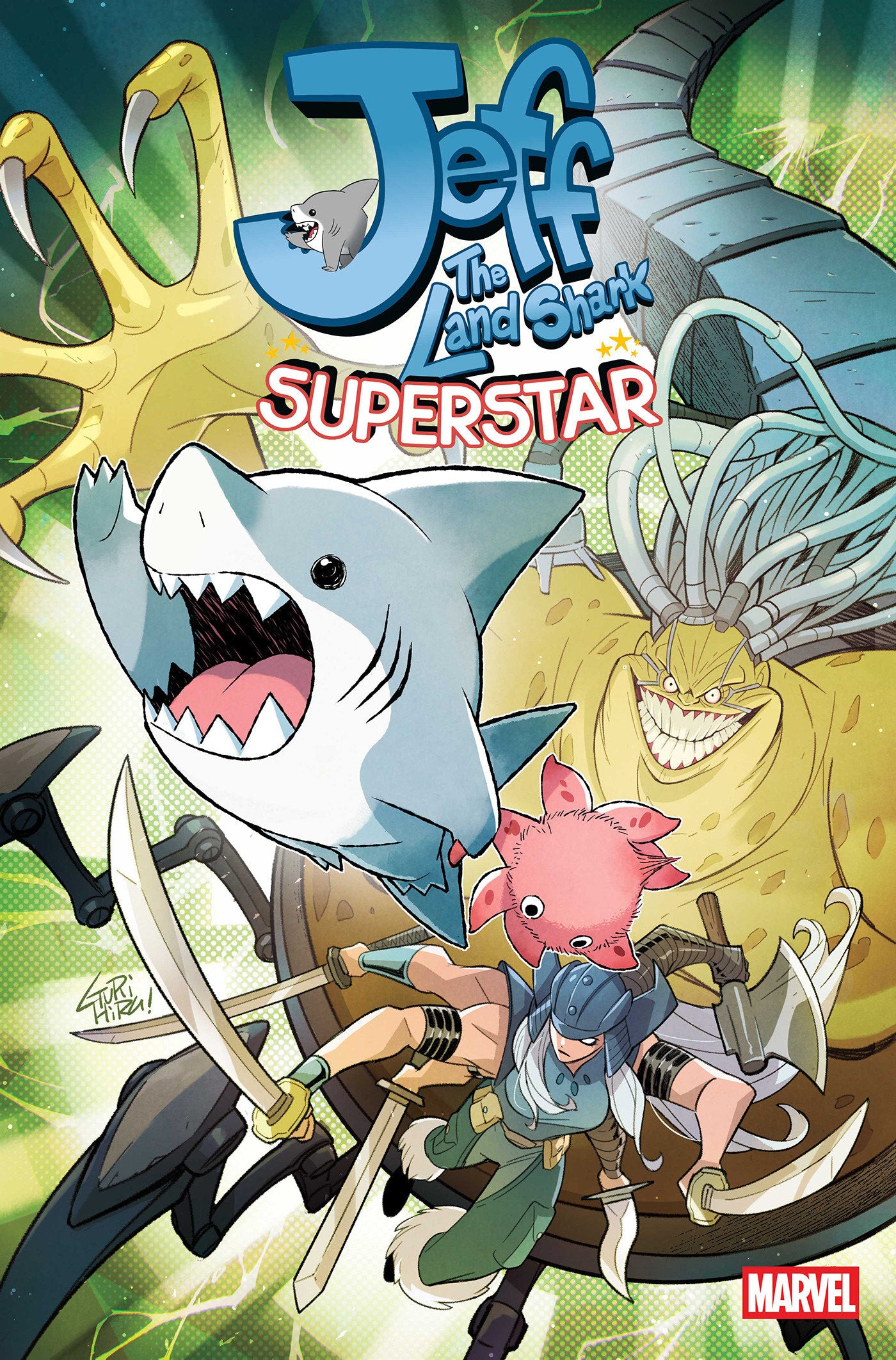 JEFF THE LAND SHARK: SUPERSTAR #3 ISBN: 75960621629100311 - FOC DATE: 8/16/26 - Release Date: 9/16/26