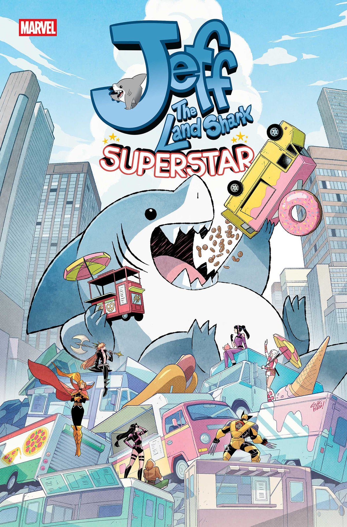 JEFF THE LAND SHARK: SUPERSTAR #5 ISBN: 75960621629100511 - FOC DATE: 10/4/26 - Release Date: 11/11/26