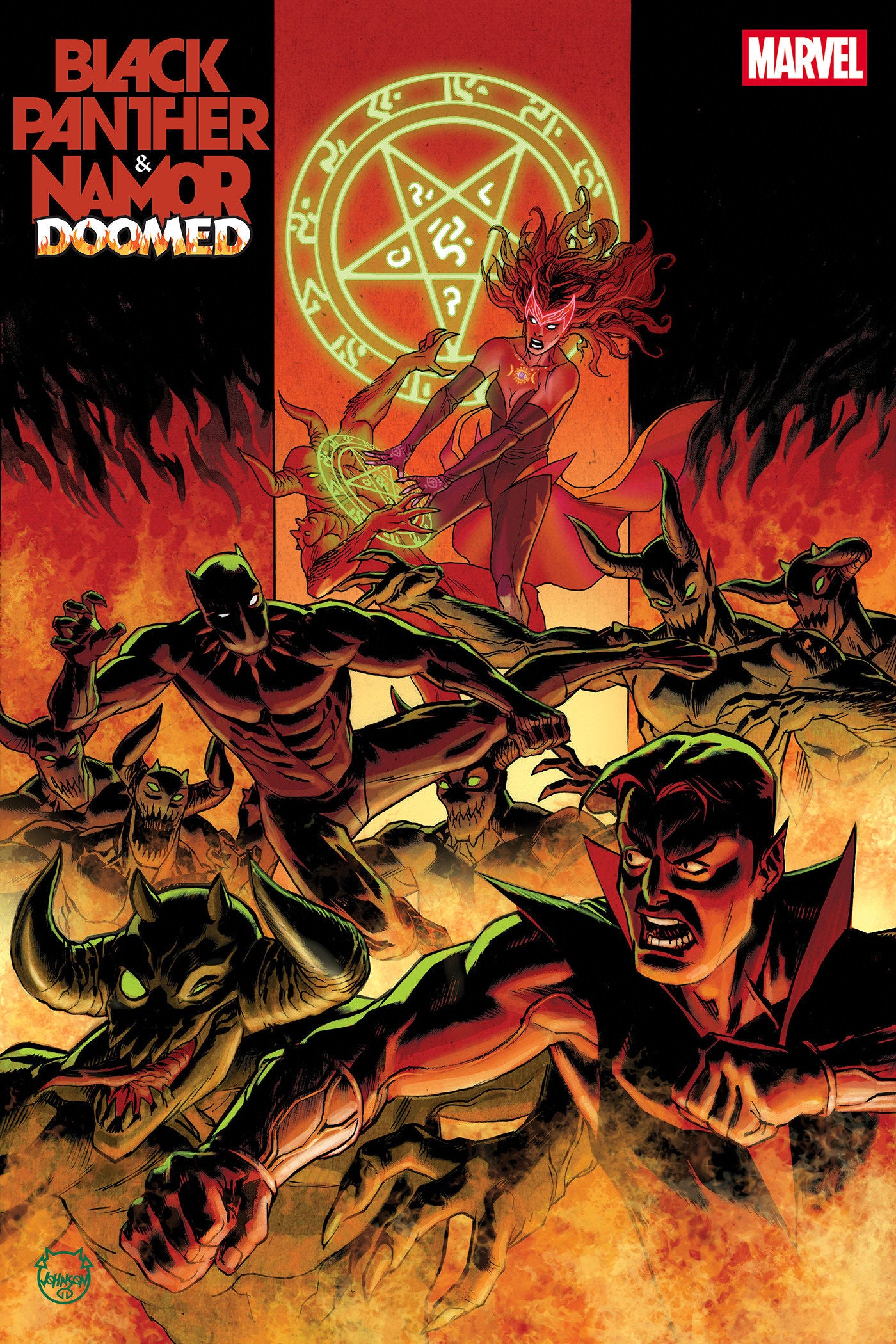 BLACK PANTHER/NAMOR: DOOMED #2 ISBN: 75960621630700211 - FOC DATE: 9/13/26 - Release Date: 10/14/26